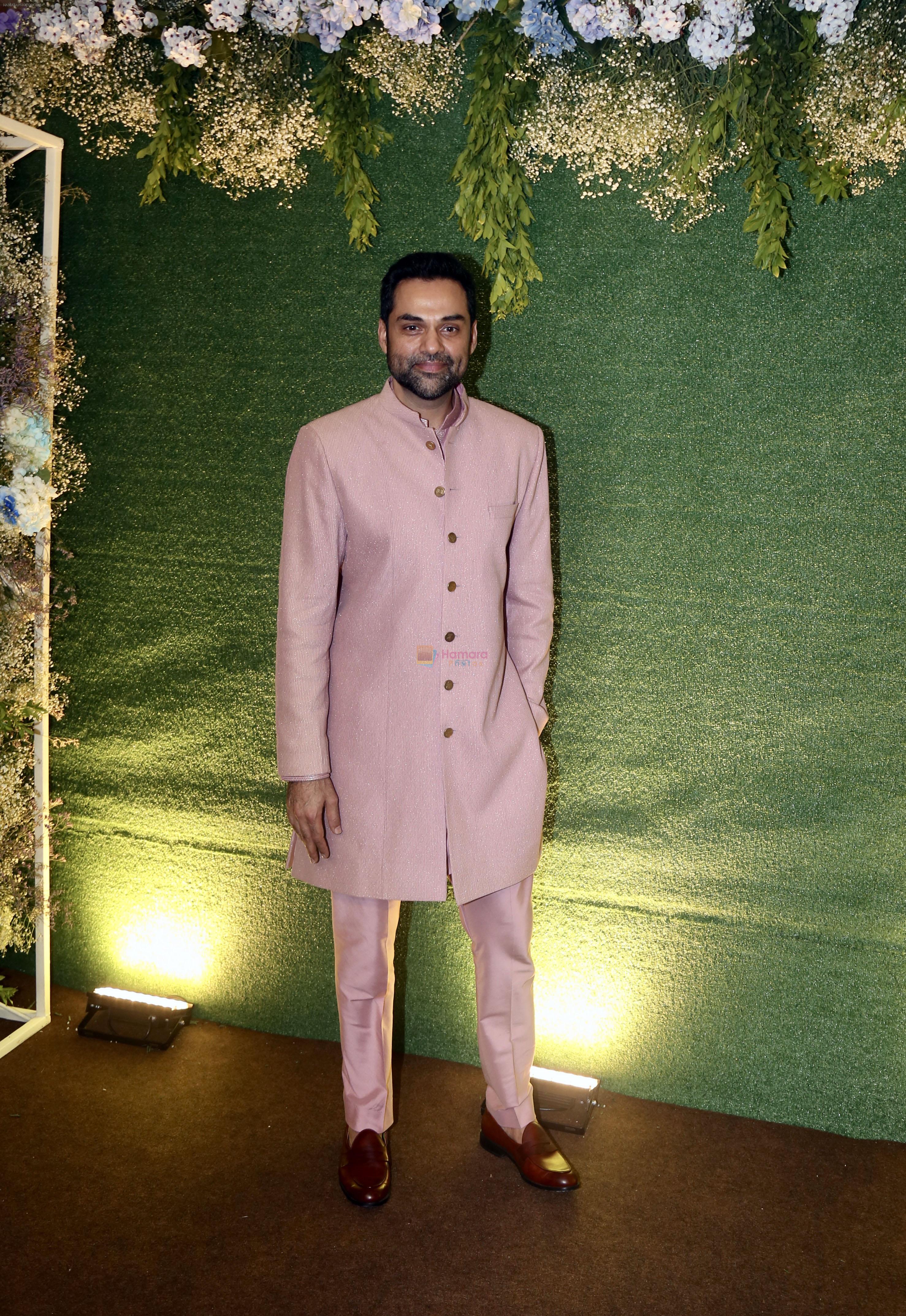 Abhay Deol pose for camera after the sangeet function on 16 Jun 2023