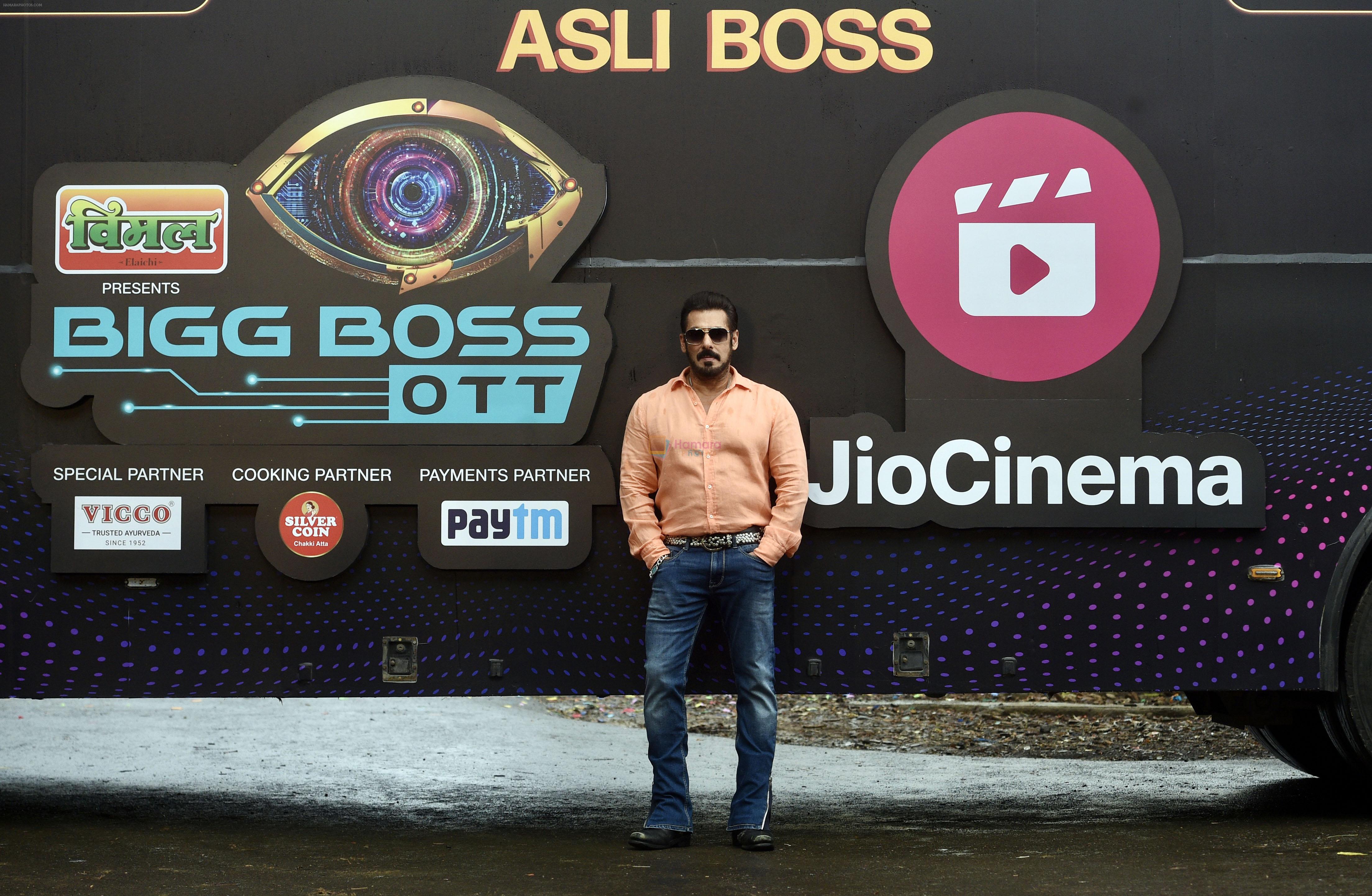 Salman Khan promoting reality show Bigg Boss OTT Season 2 on 16 Jun 2023