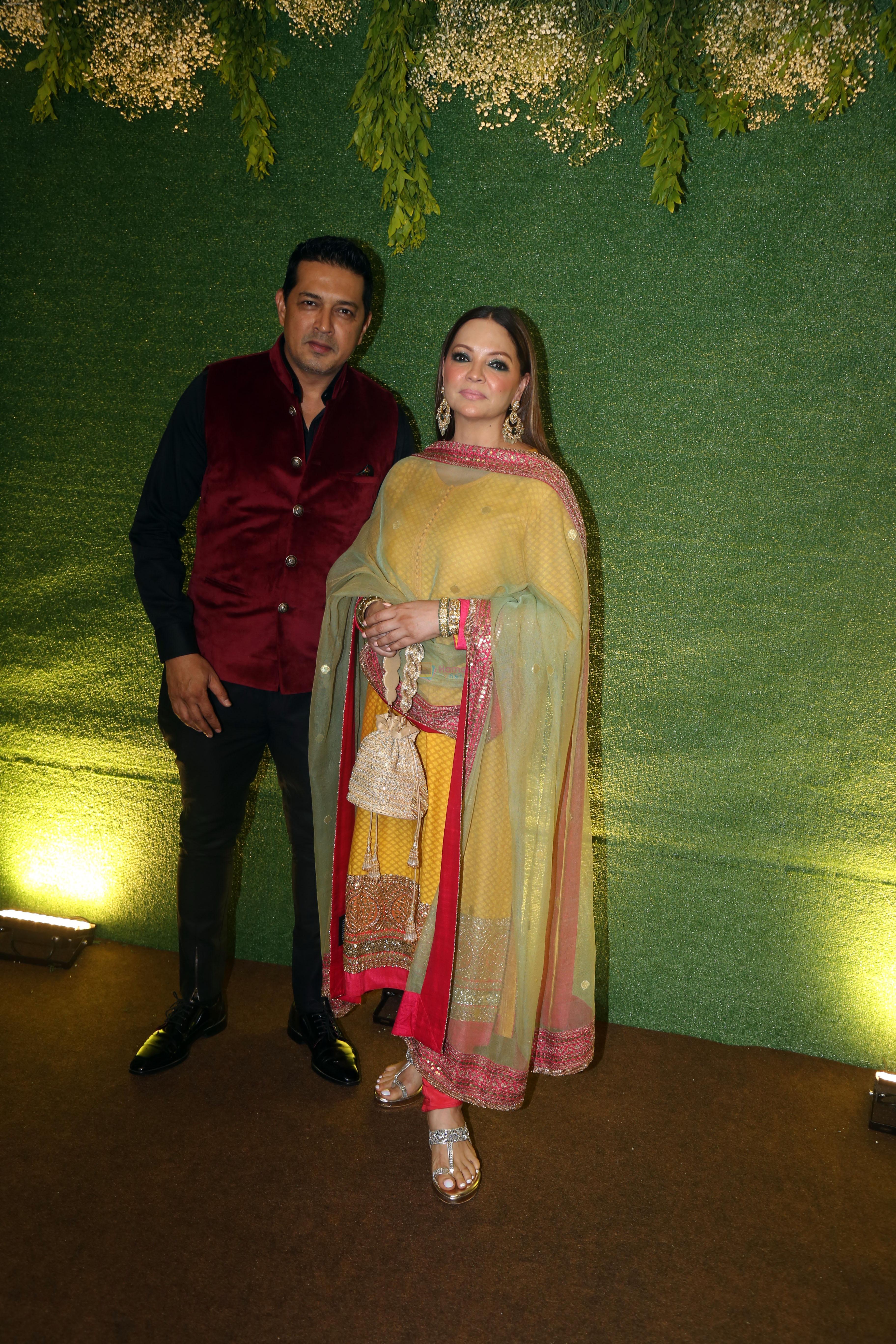 Deanne Pandey pose for camera after the sangeet function on 16 Jun 2023