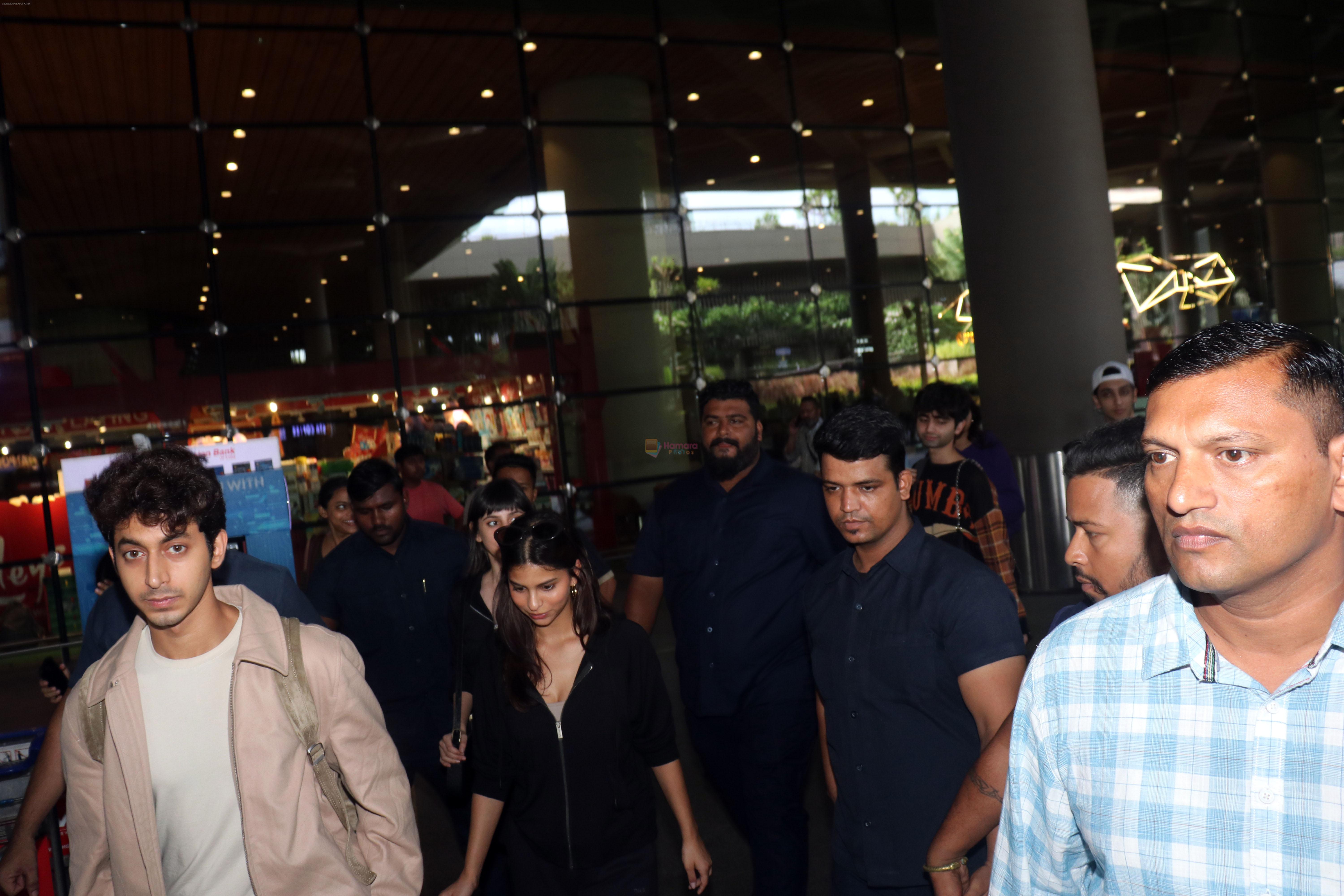 Suhana Khan, Mihir Ahuja and The Archies cast seen at the airport on 20 Jun 2023