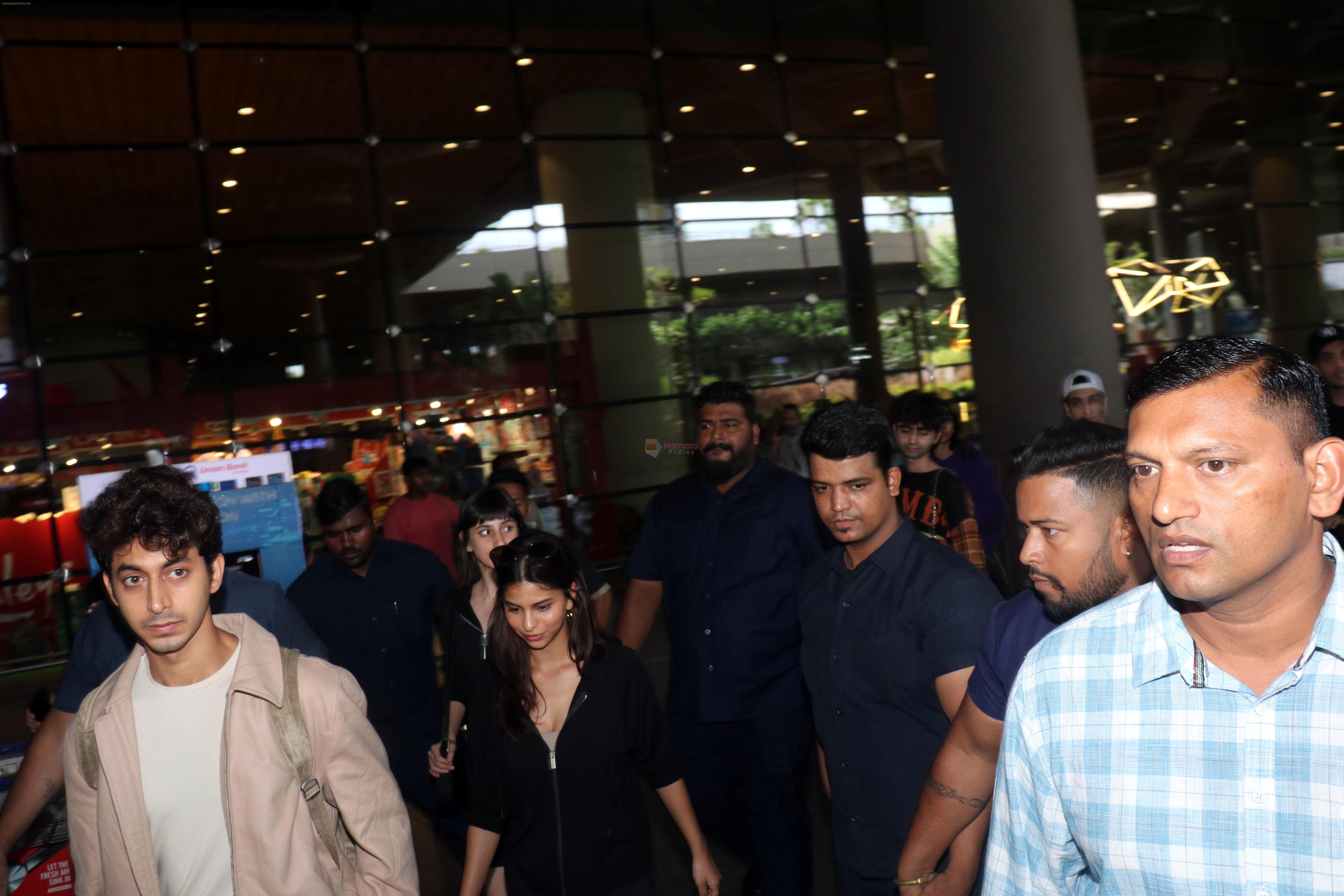 Suhana Khan, Mihir Ahuja and The Archies cast seen at the airport on 20 Jun 2023