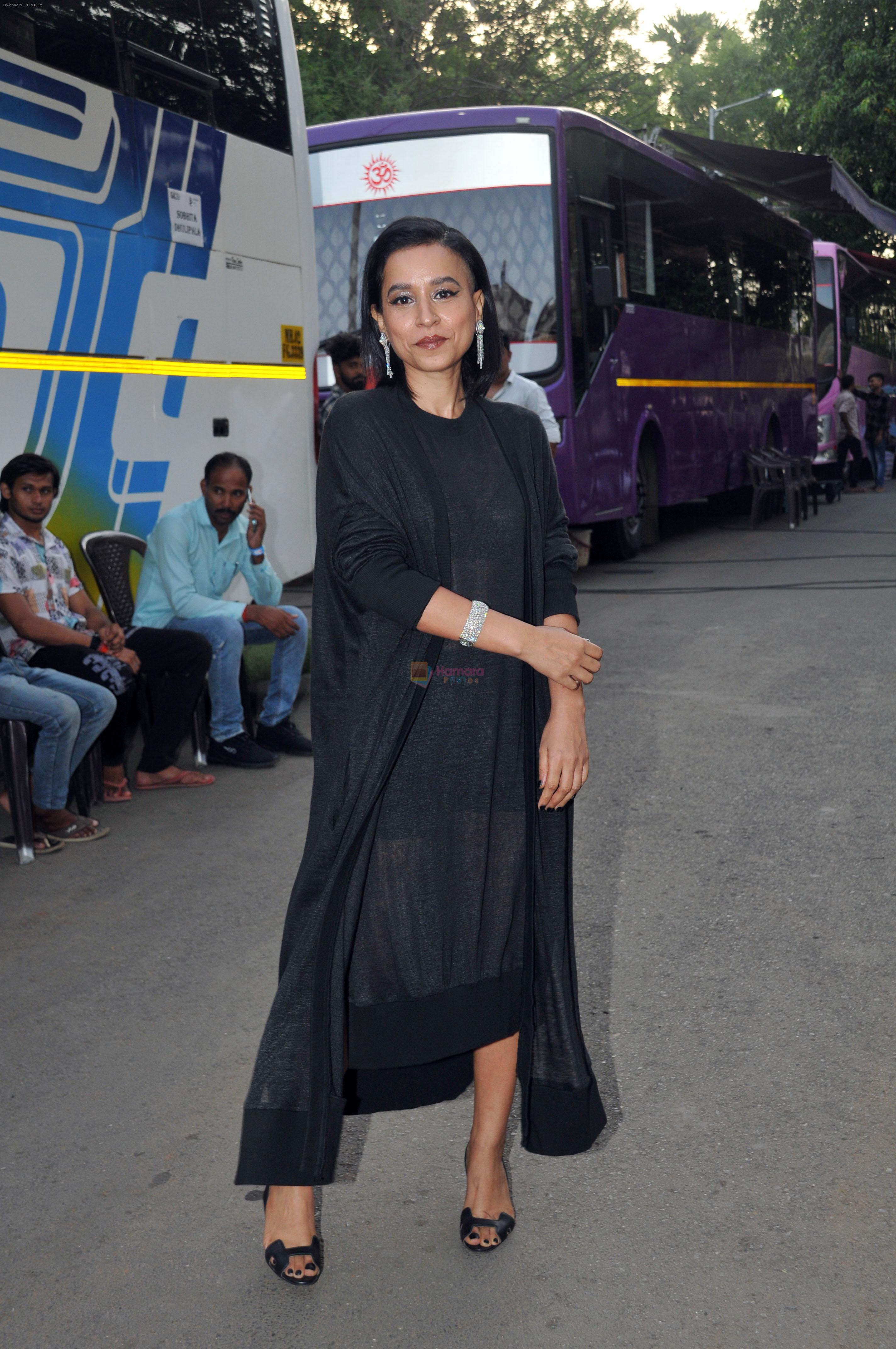 Tillotama Shome on the sets of The Kapil Sharma Show at Filmcity Goregaon promoting the 2nd season of The Night Manager on 22 Jun 2023