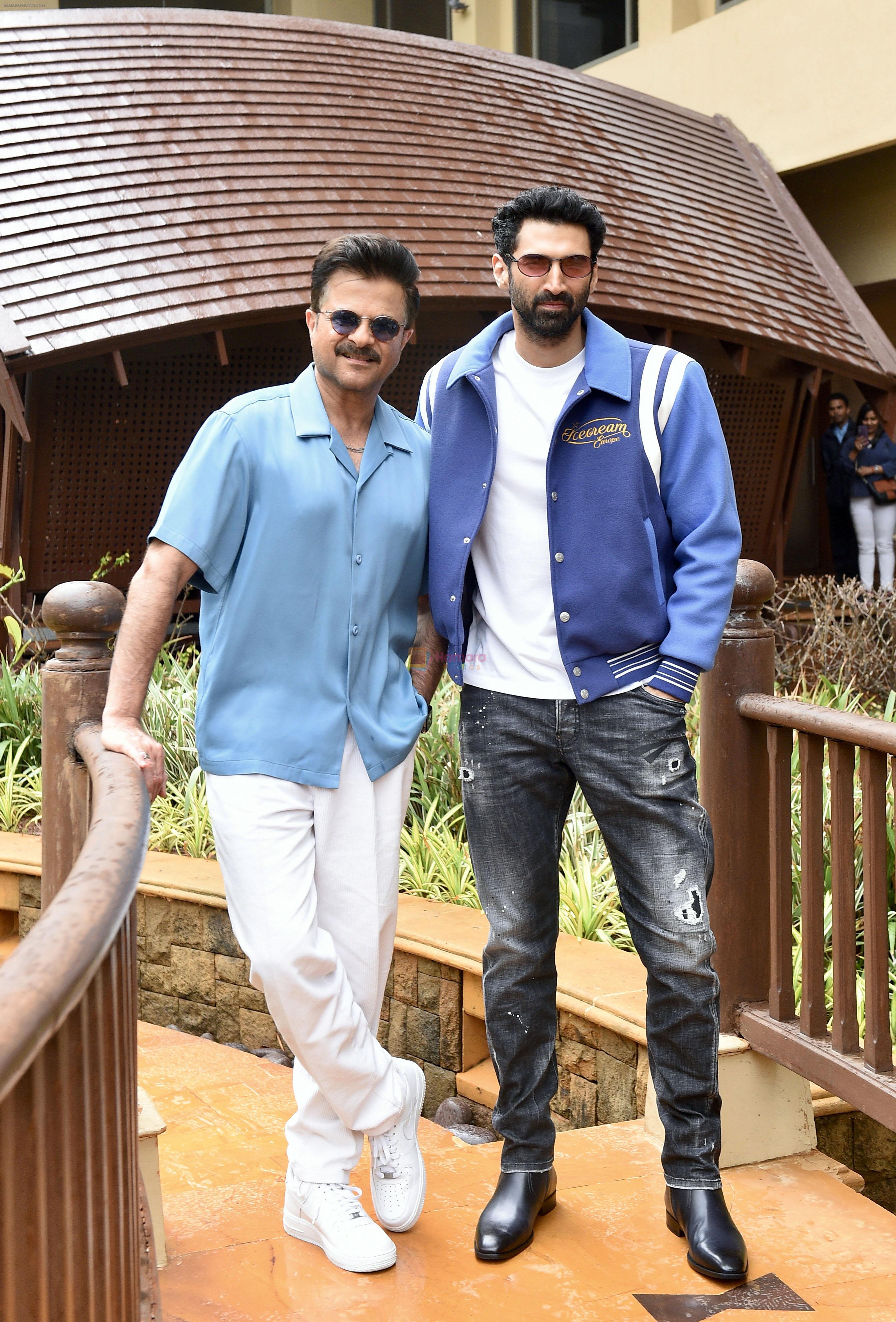 Anil Kapoor and Aditya Roy Kapur promote The Night Manager Season 2 at JW Marriott on 26 Jun 2023