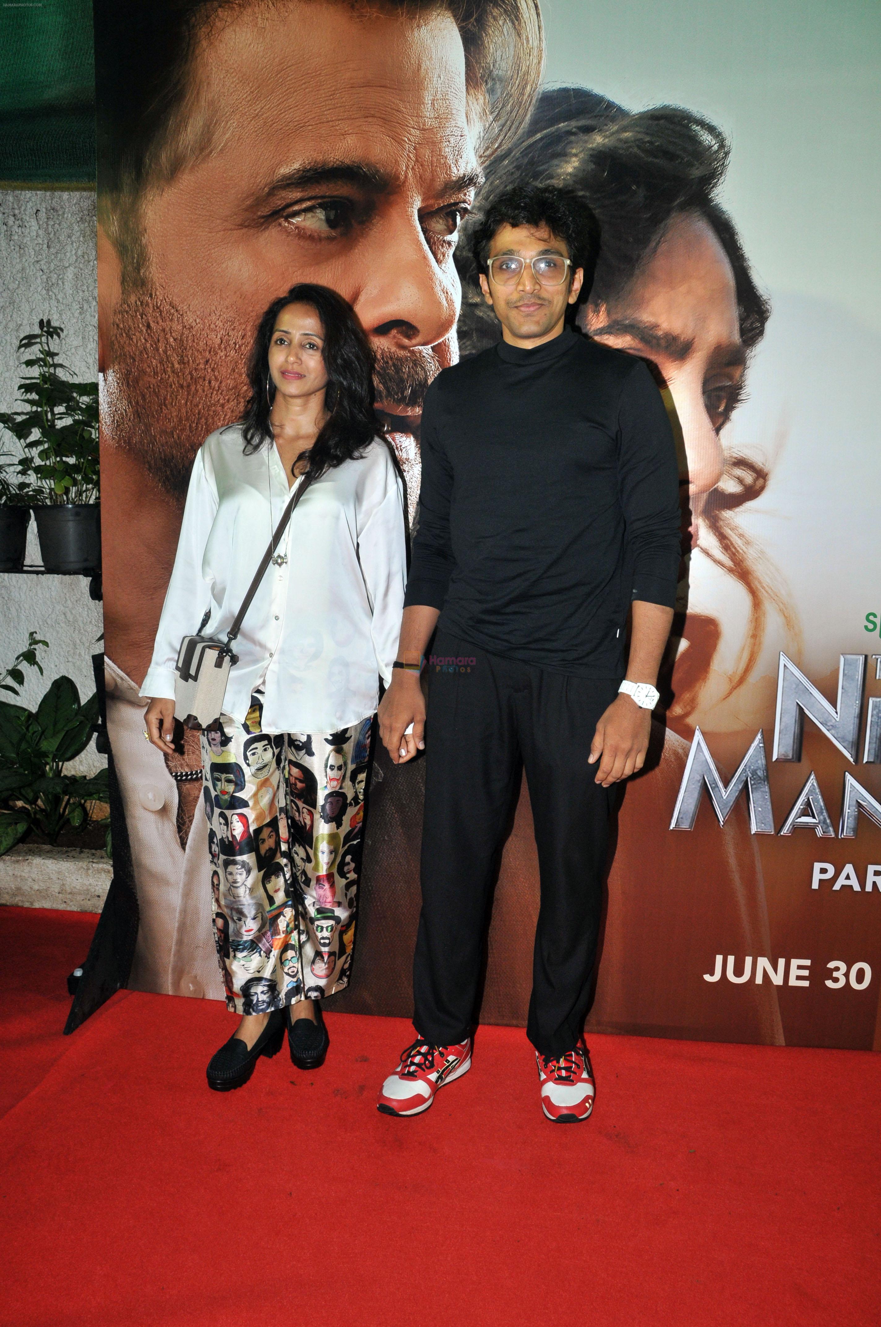 Bhamini Oza, Pratik Gandhi on the Red Carpet during screening of series The Night Manager Season 2 on 29 Jun 2023