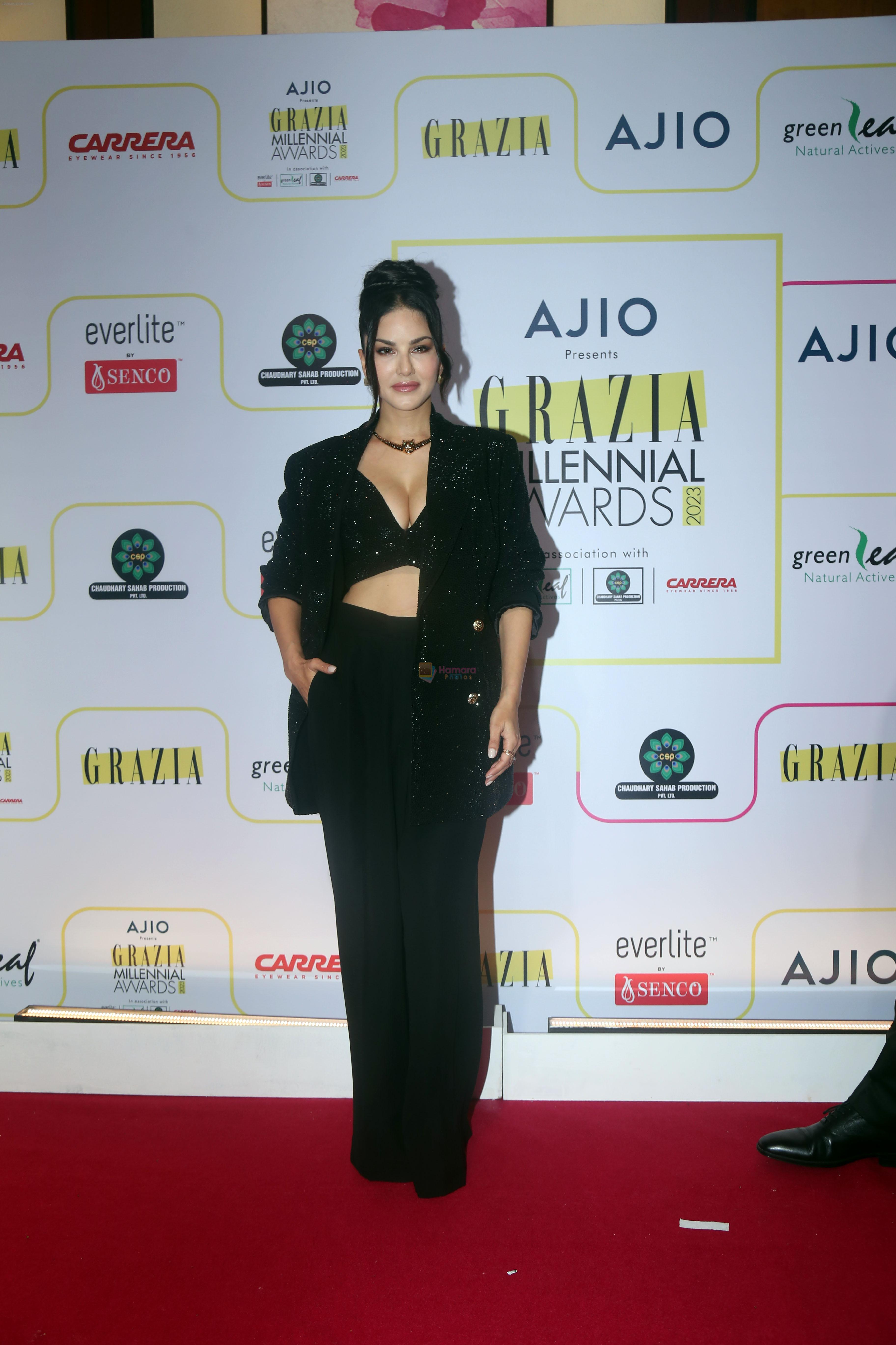 Sunny Leone at Ajio Grazia Millennial Awards 2023 on 30 Jun 2023