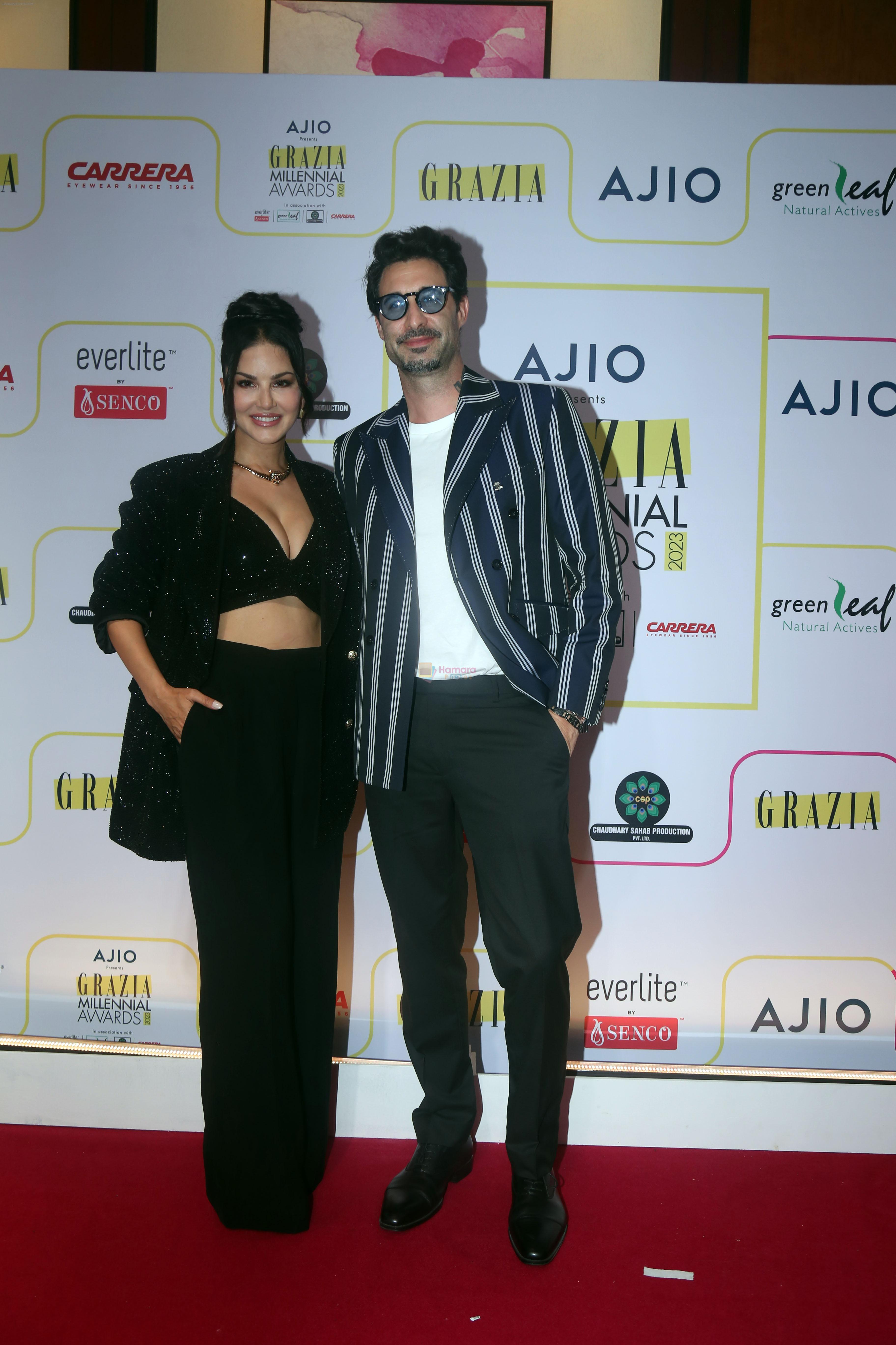 Sunny Leone, Daniel Weber at Ajio Grazia Millennial Awards 2023 on 30 Jun 2023