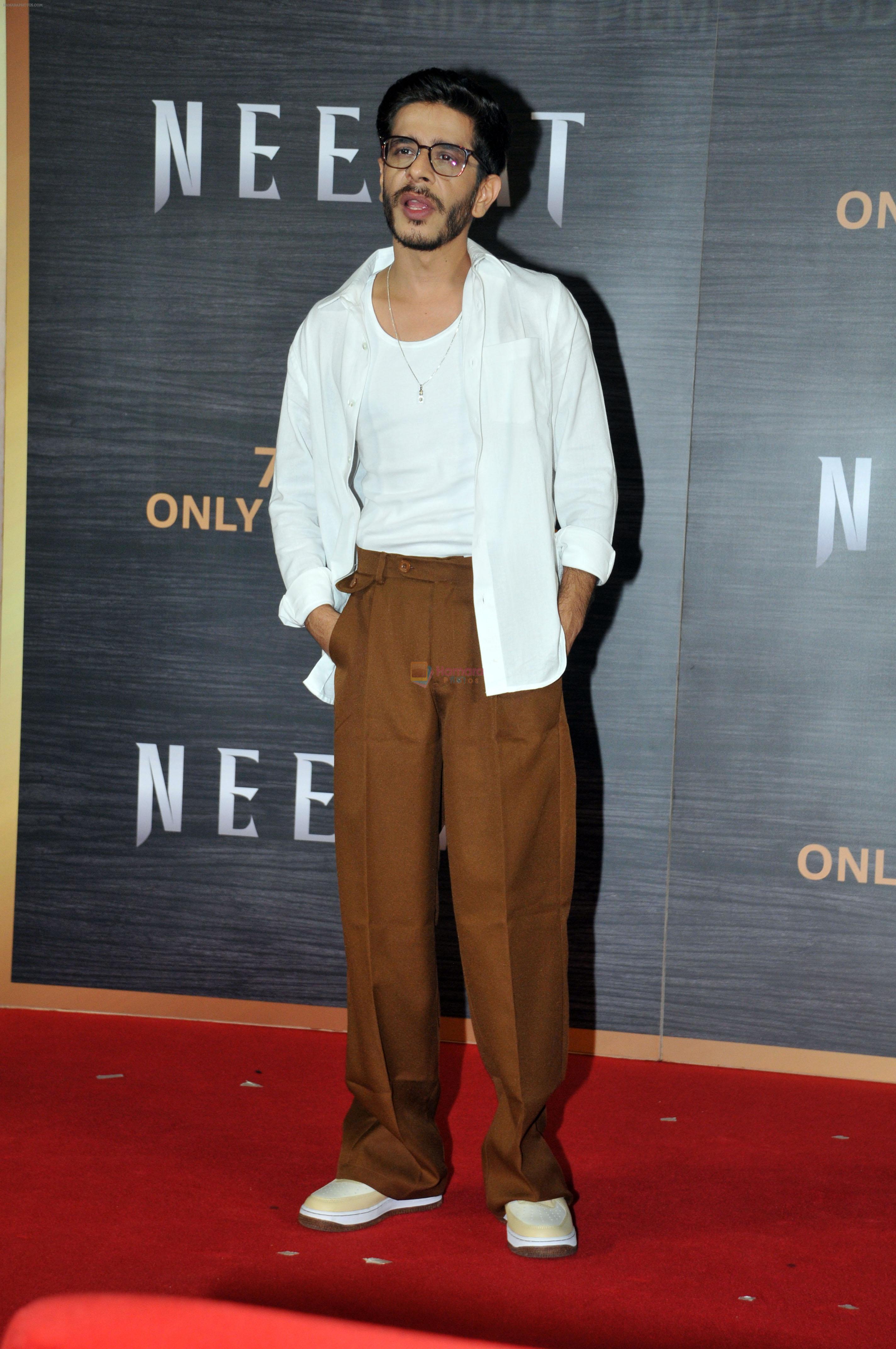 Shashank Arora at the Press Conference of film Neeyat on 5 July 2023