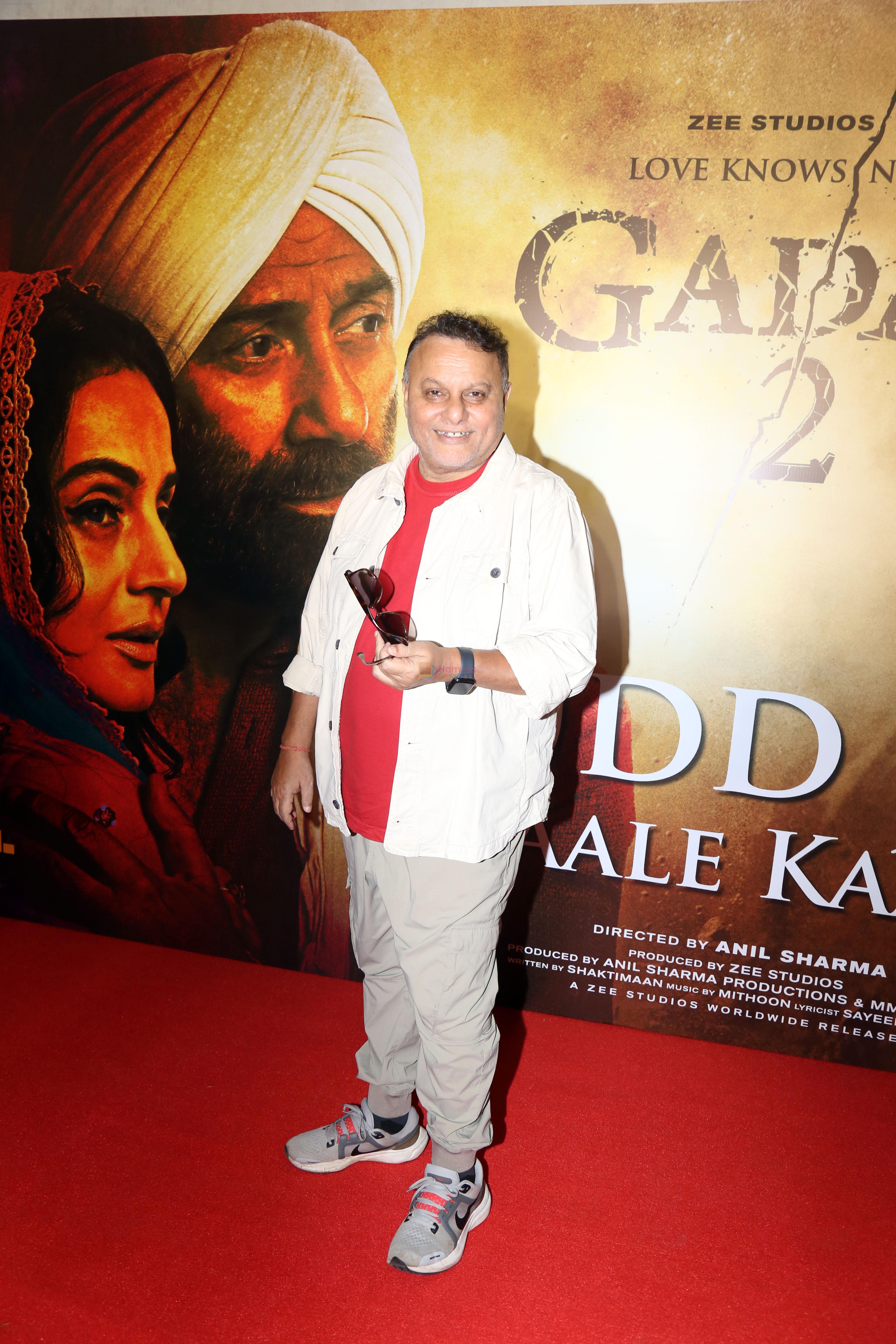 Anil Sharma at the Press Conference Of film Gadar 2 first Song Udd Jaa Kaale Kaava on 5 July 2023