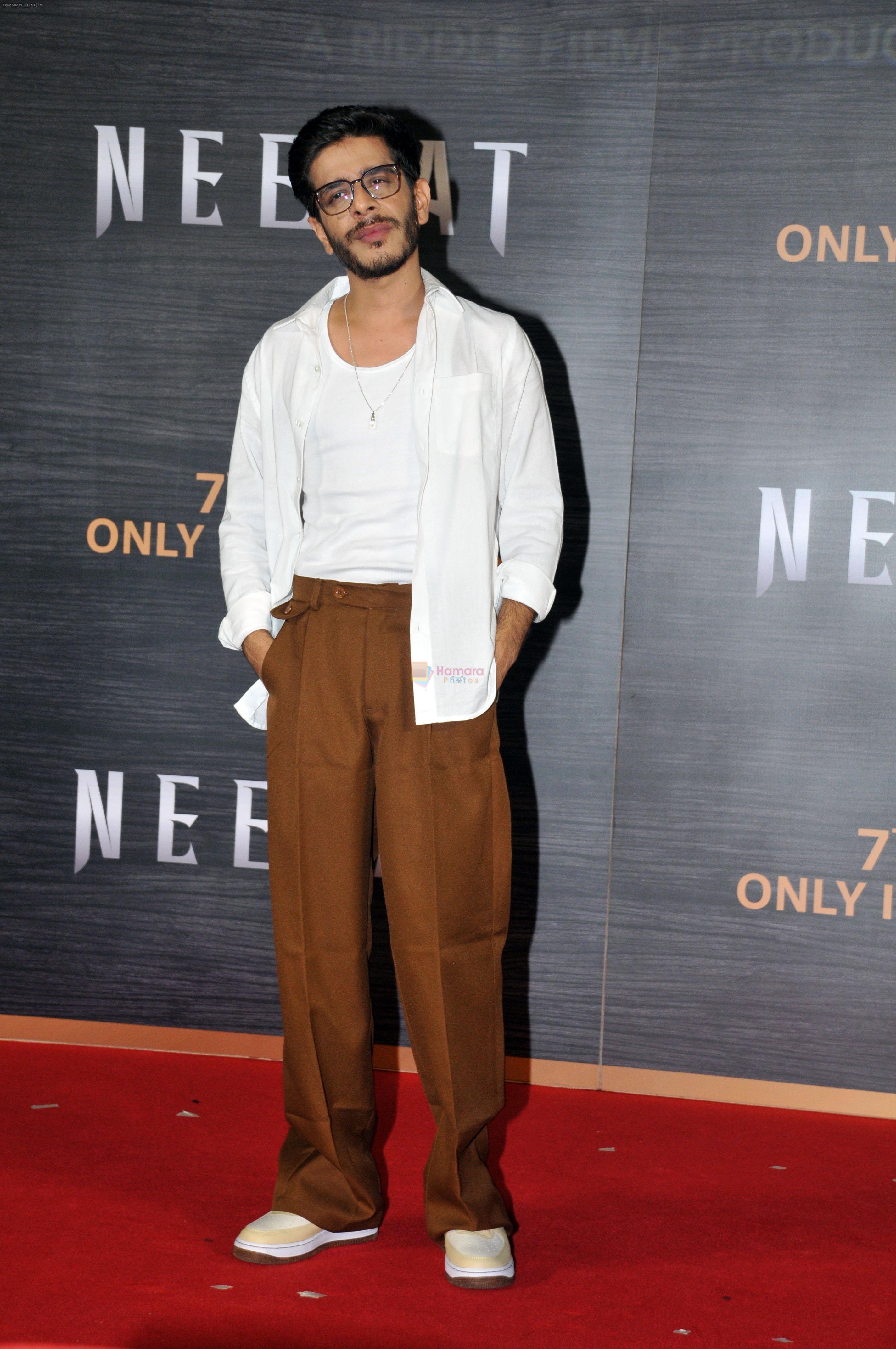 Shashank Arora at the Press Conference of film Neeyat on 5 July 2023