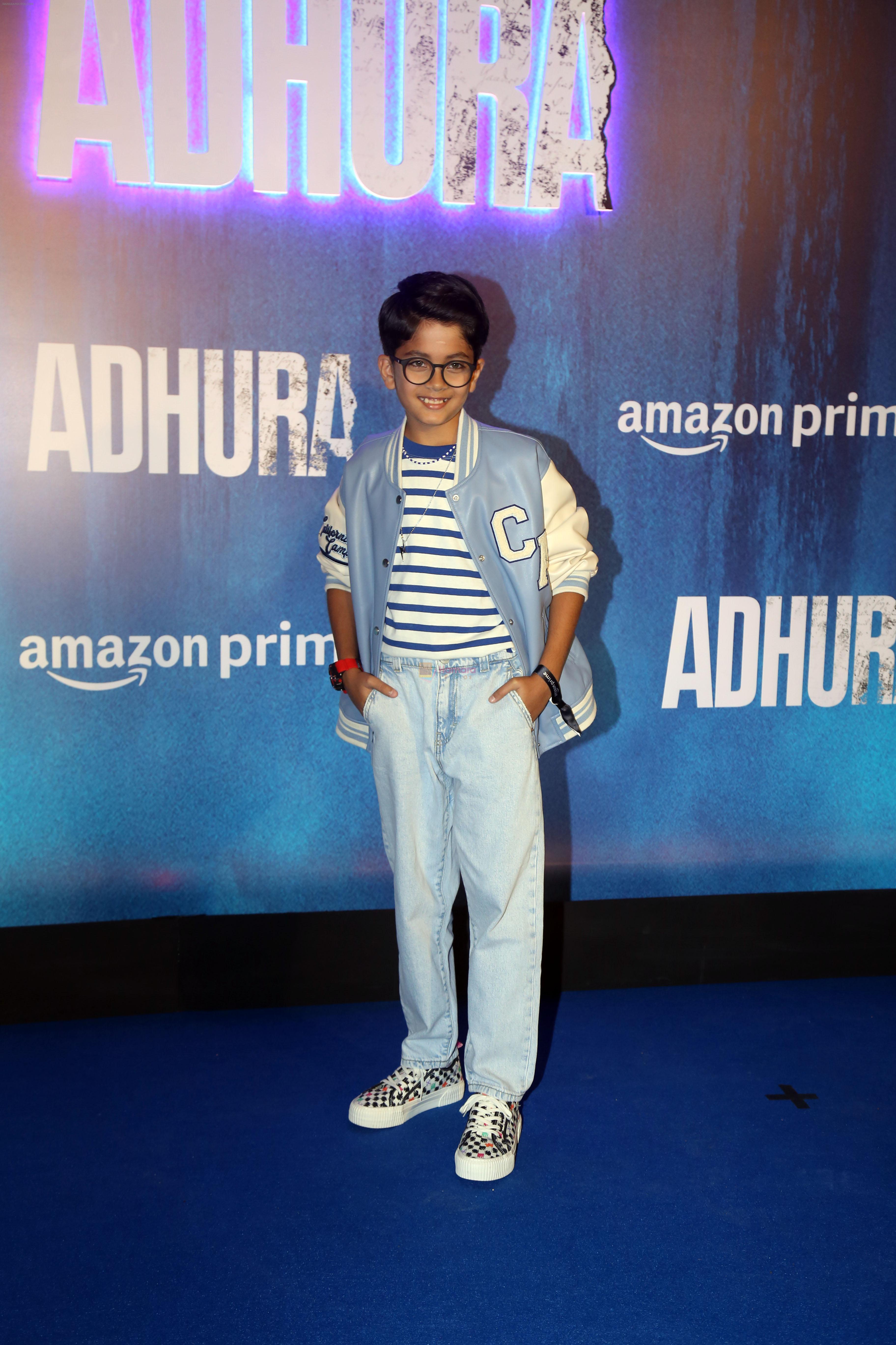 Shrenik Arora at the Screening of Horror Series Adhura on 6 July 2023