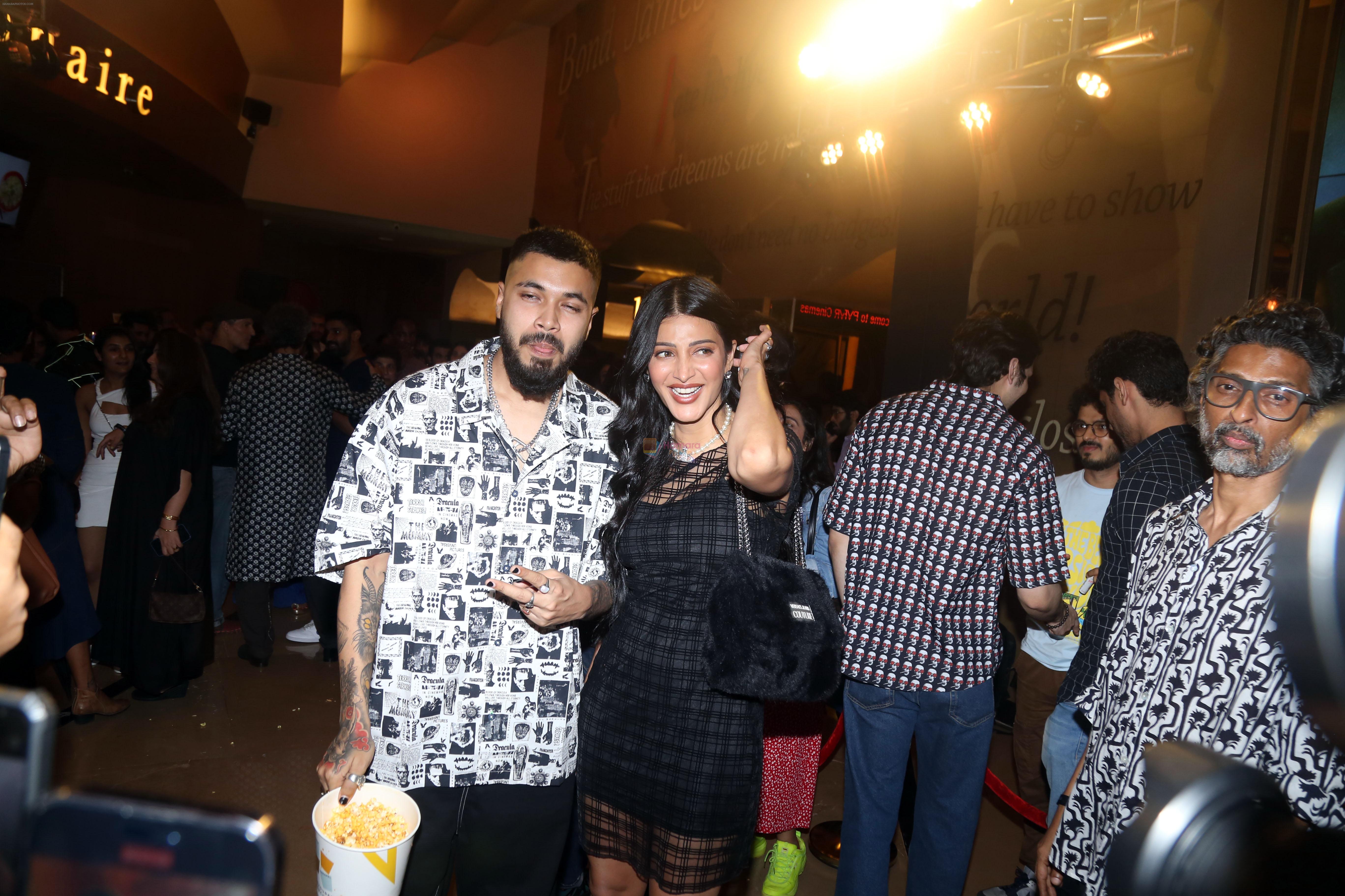 Shruti Haasan, Santanu Hazarika at the Screening of Horror Series Adhura on 6 July 2023