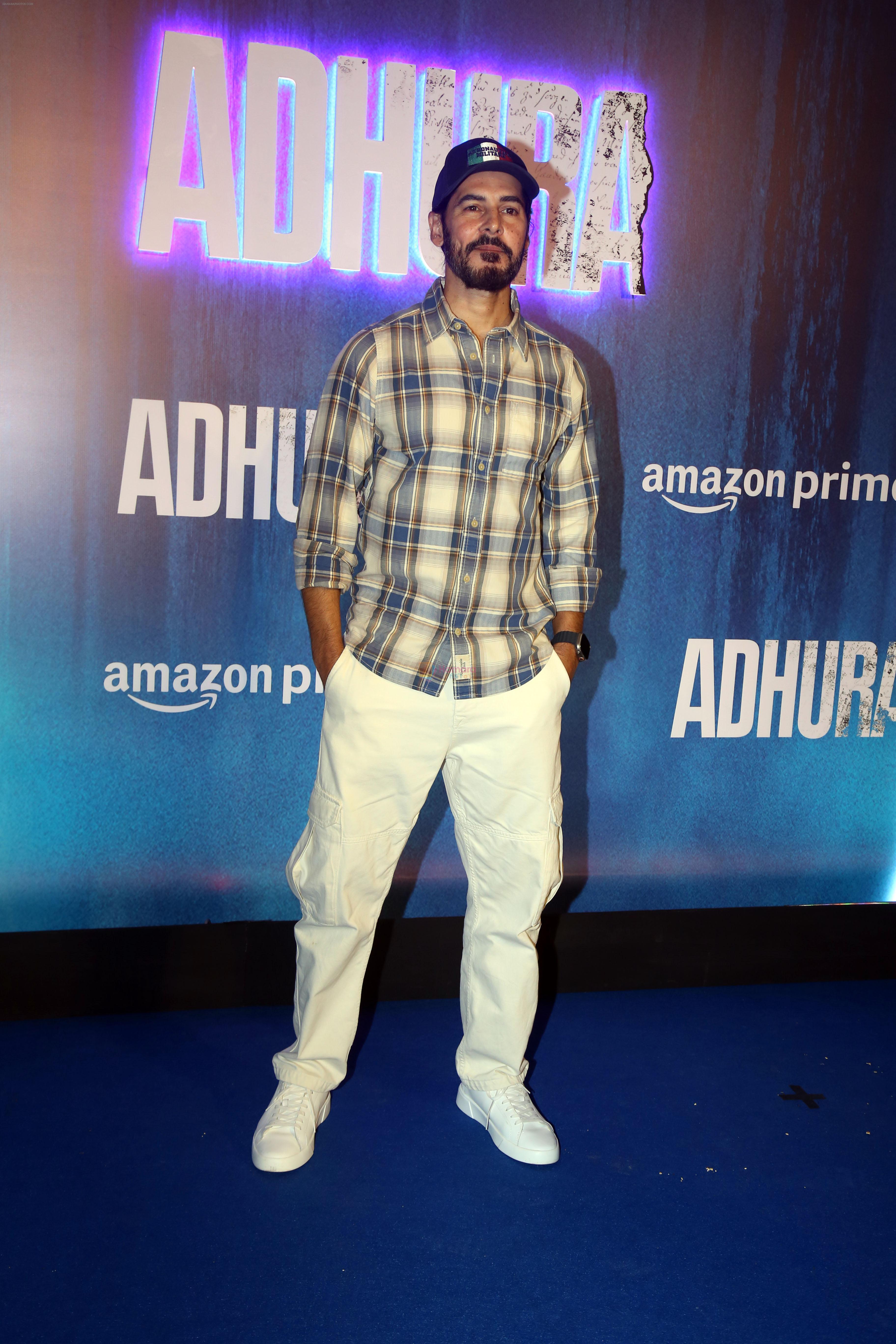 Dino Morea at the Screening of Horror Series Adhura on 6 July 2023
