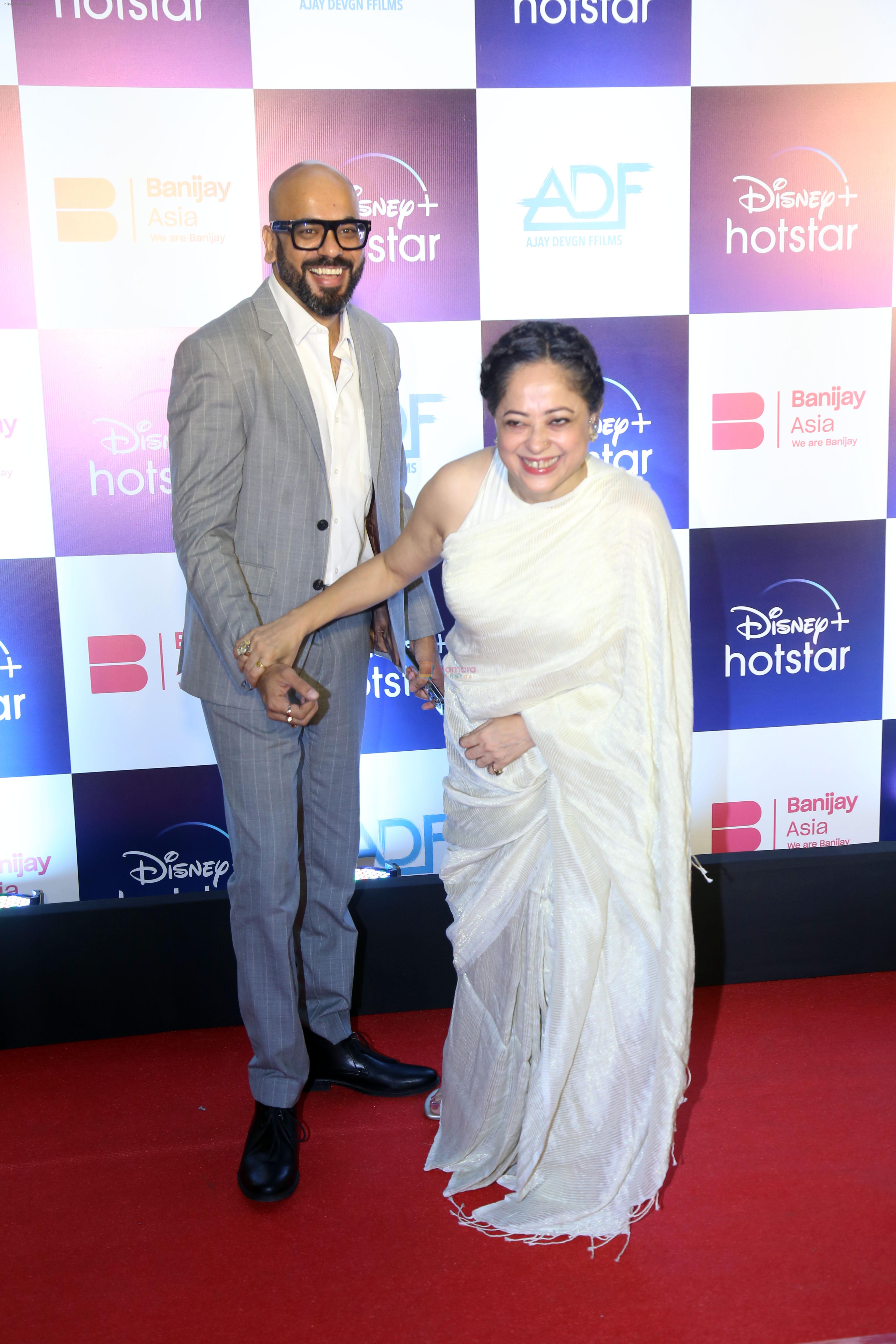 Suparn Verma, Sheeba Chaddha at the premiere of the series The Trial - Pyaar, Kaanoon, Dhokha on 13 July 2023