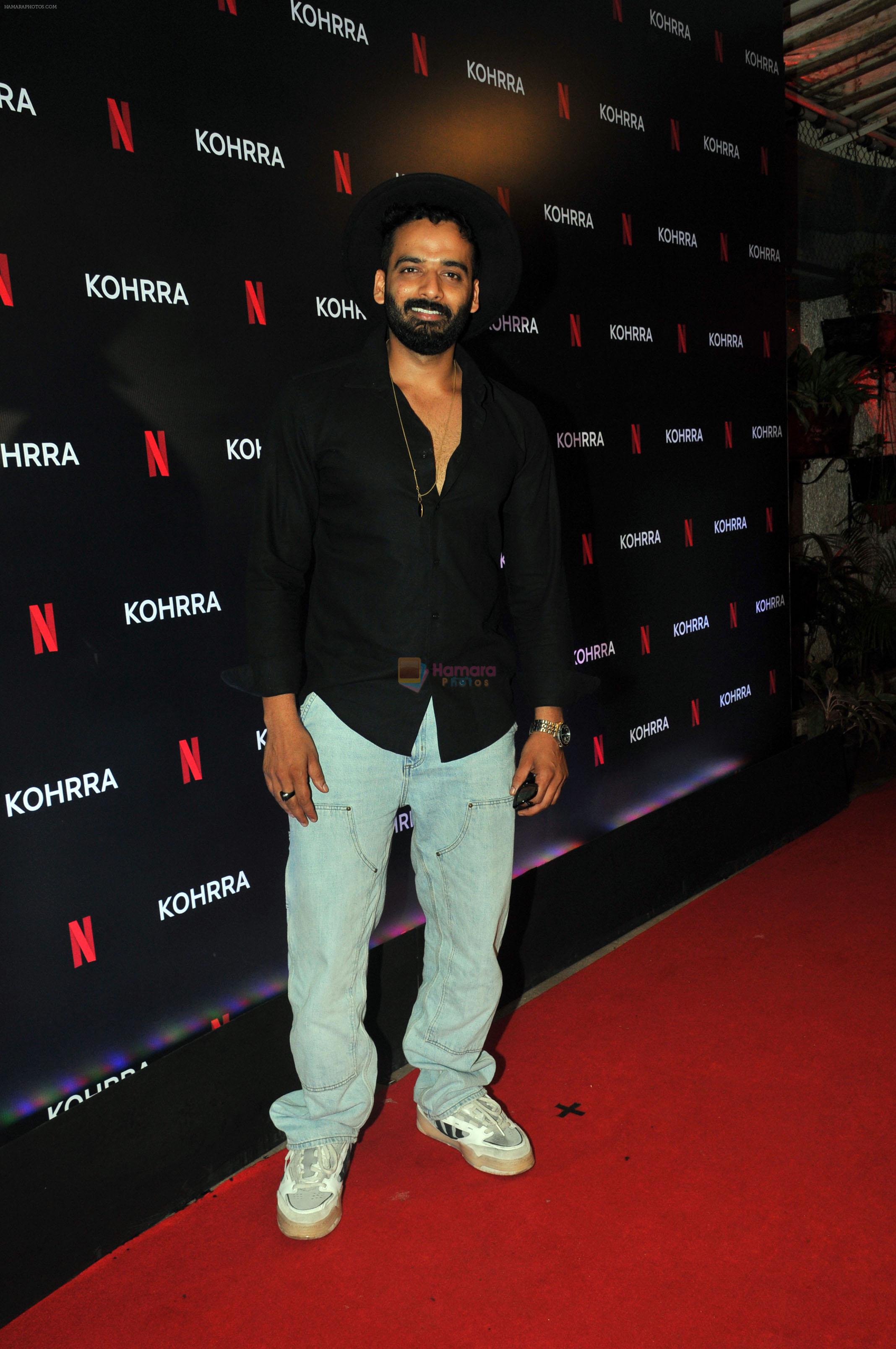 Guest at the premiere of Netflix series Kohrra on 14 July 2023