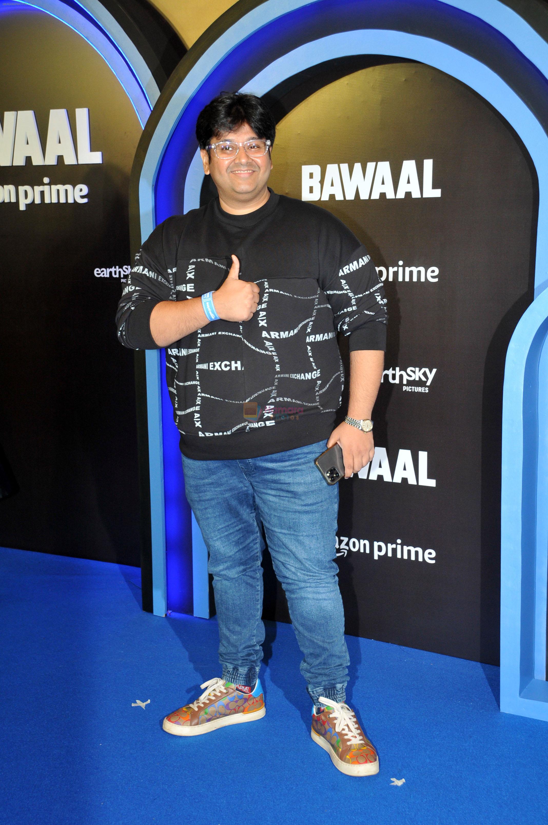 Milap Zaveri at Bawaal movie premiere on 18 July 2023