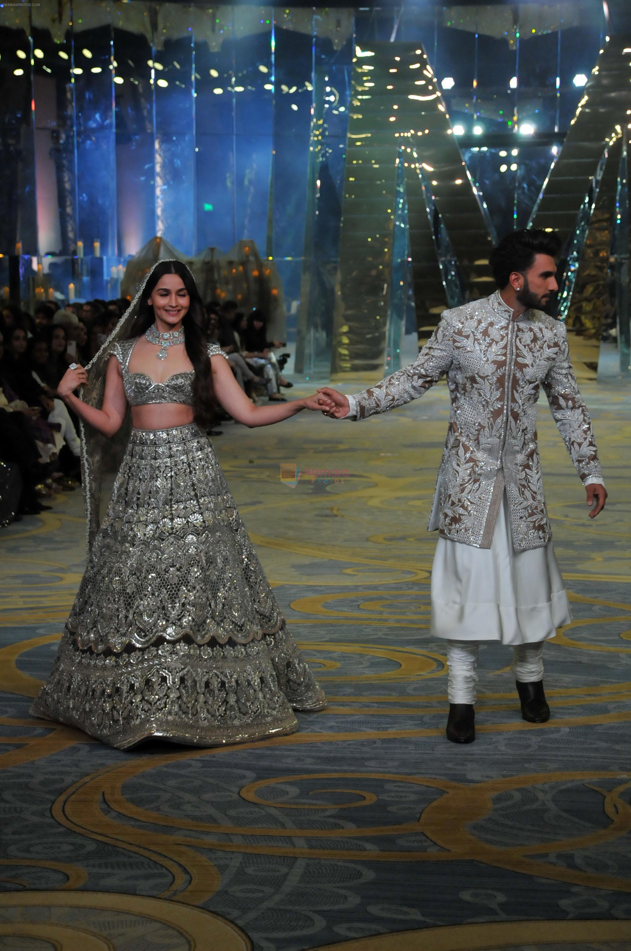 Alia Bhatt, Ranveer Singh attends The Bridal Couture Show by Manish Malhotra in Mumbai on 20 July 2023