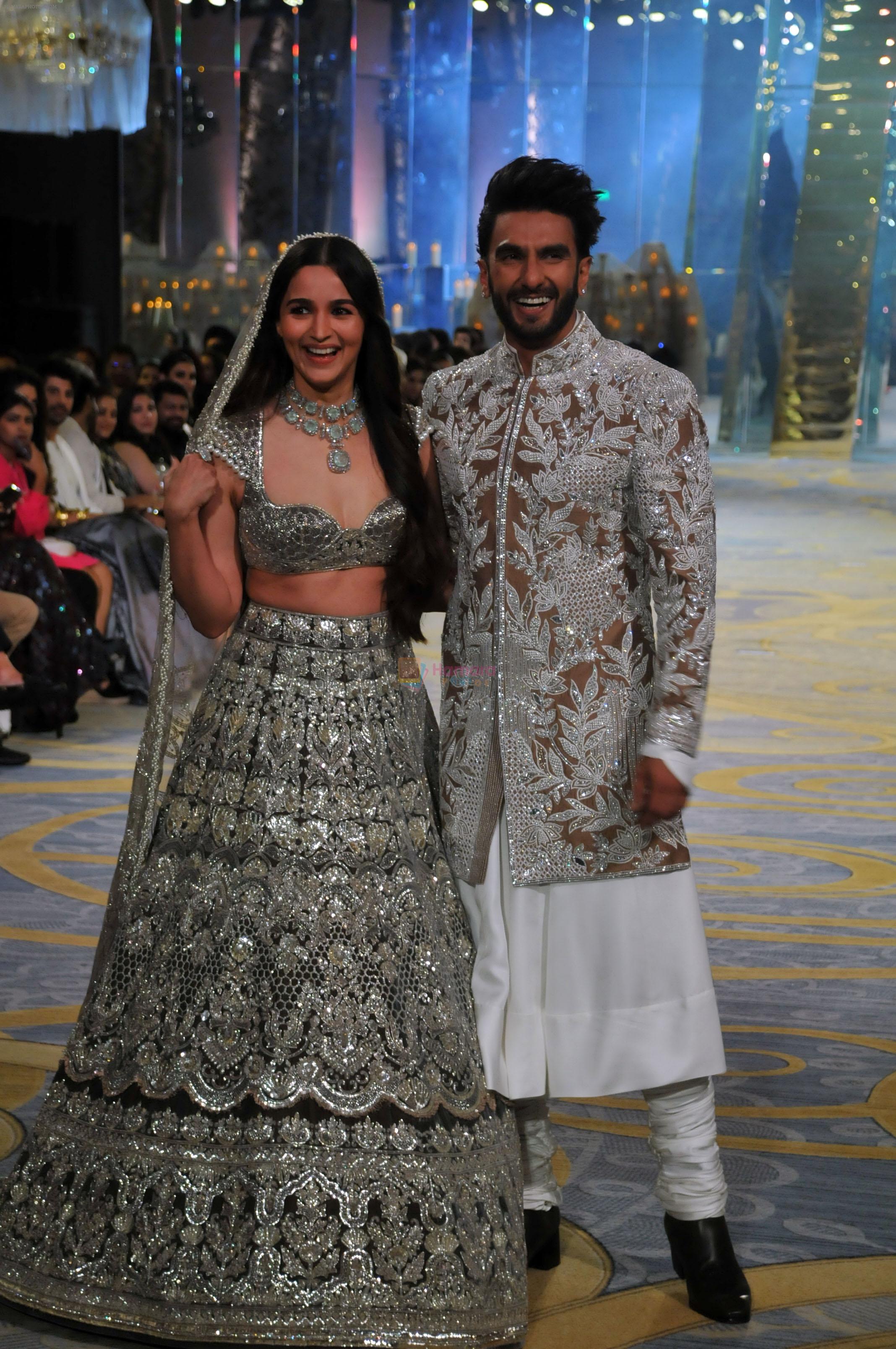 Alia Bhatt, Ranveer Singh attends The Bridal Couture Show by Manish Malhotra in Mumbai on 20 July 2023