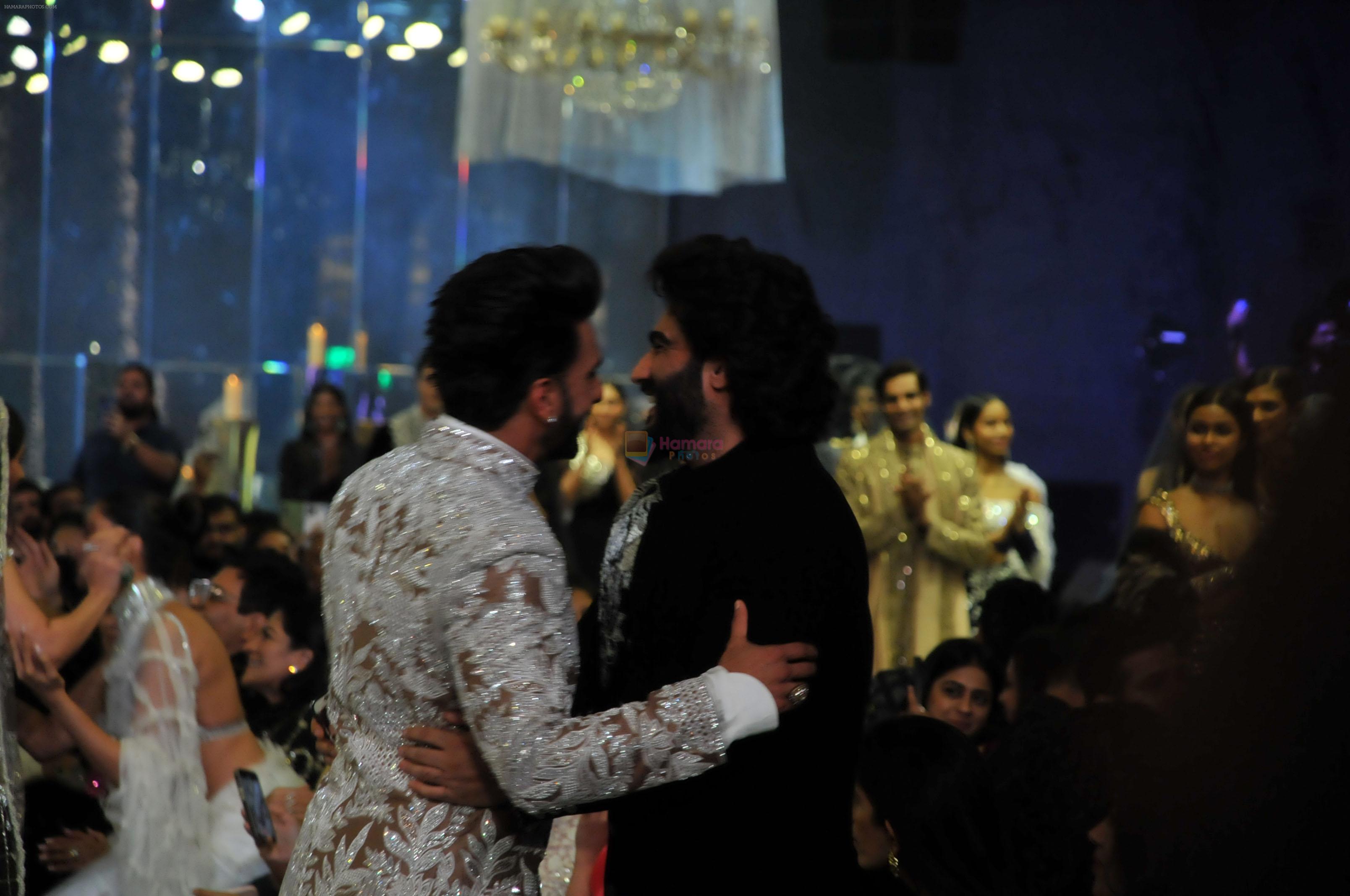 Arjun Kapoor, Ranveer Singh attends The Bridal Couture Show by Manish Malhotra in Mumbai on 20 July 2023