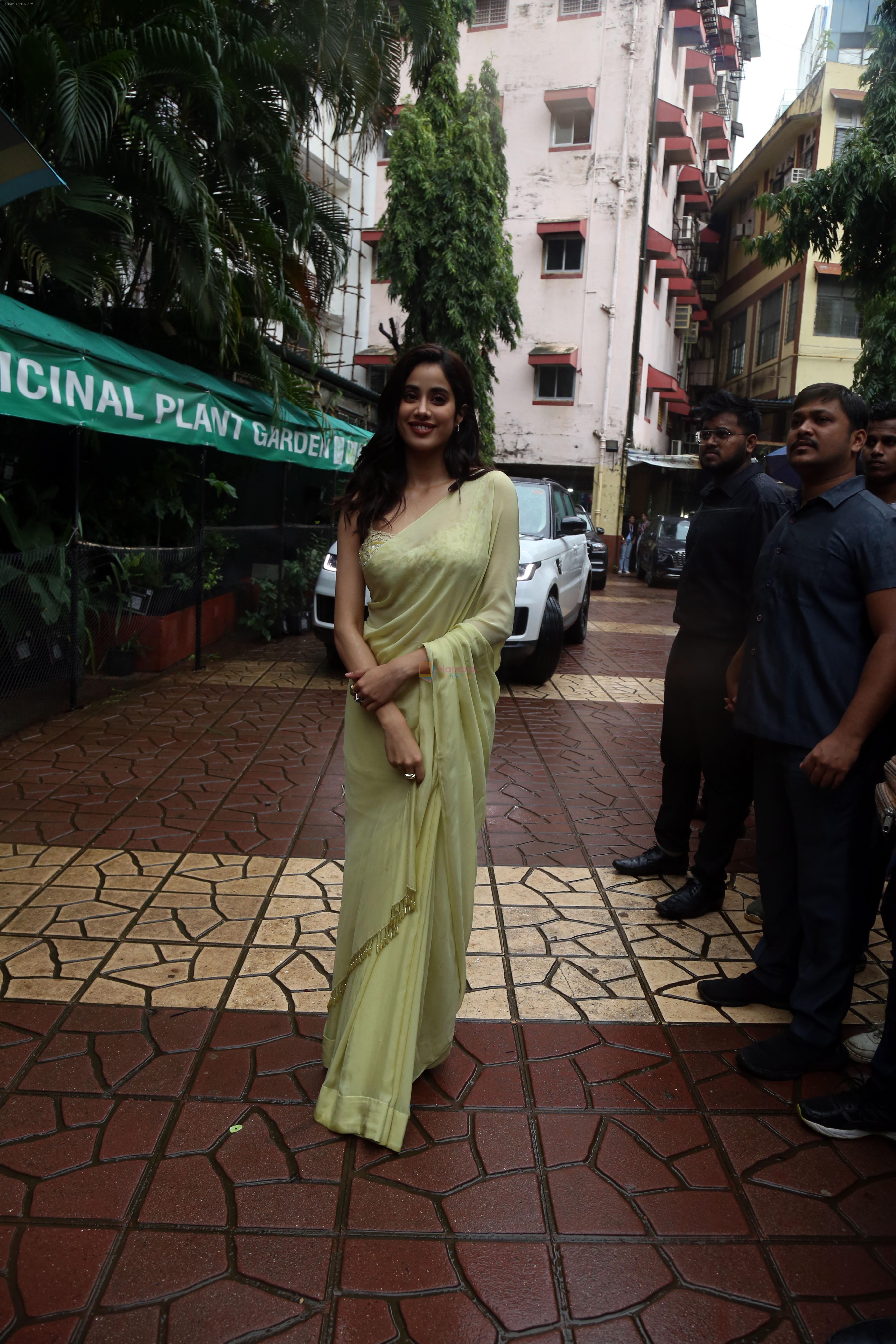 Janhvi Kapoor at the National College for Bawaal movie promotion on 24 July 2023