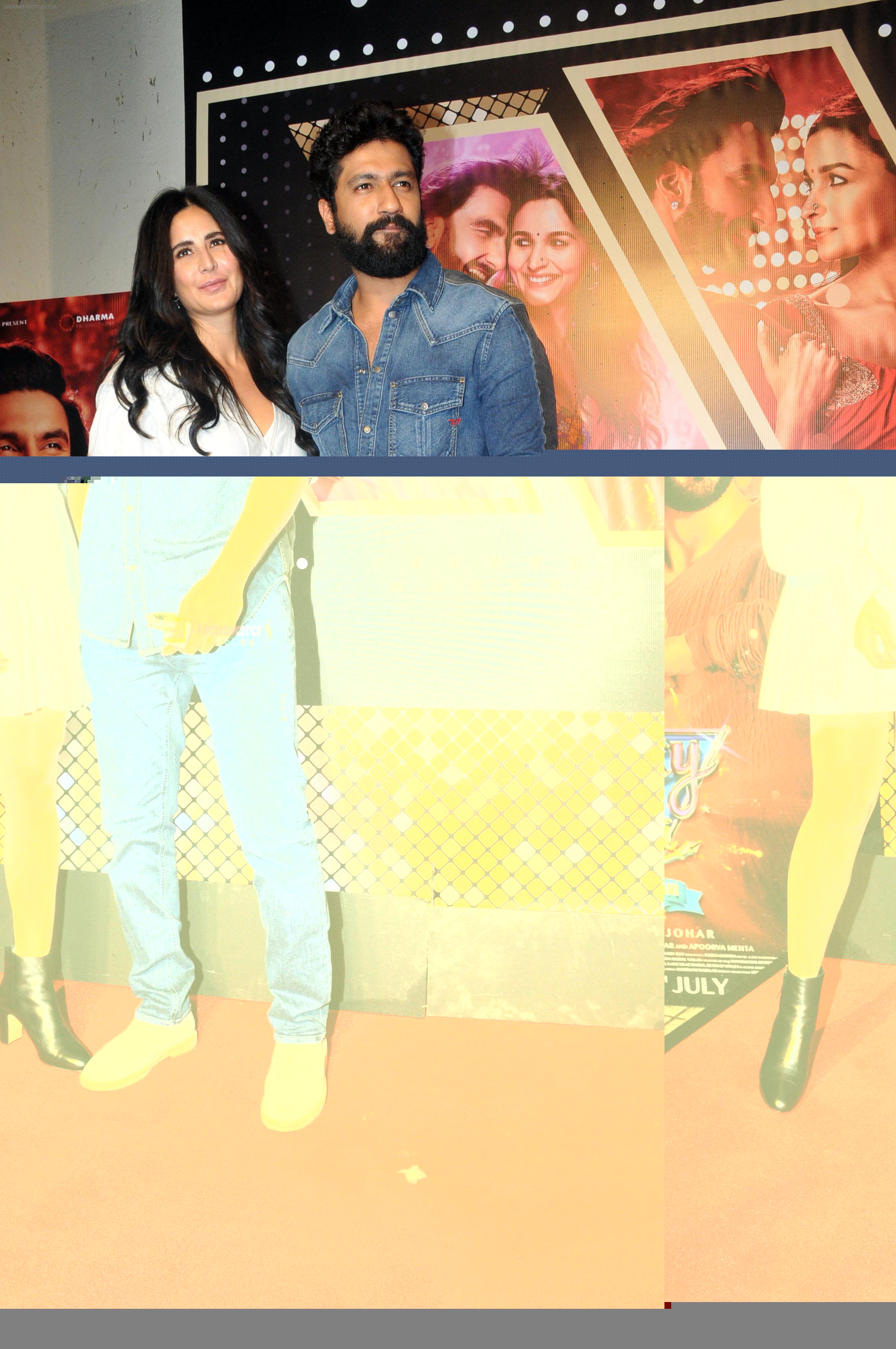 Katrina Kaif, Vicky Kaushal at the Premiere of Rocky Aur Rani Kii Prem Kahaani at PVR Juhu on 25 July 2023