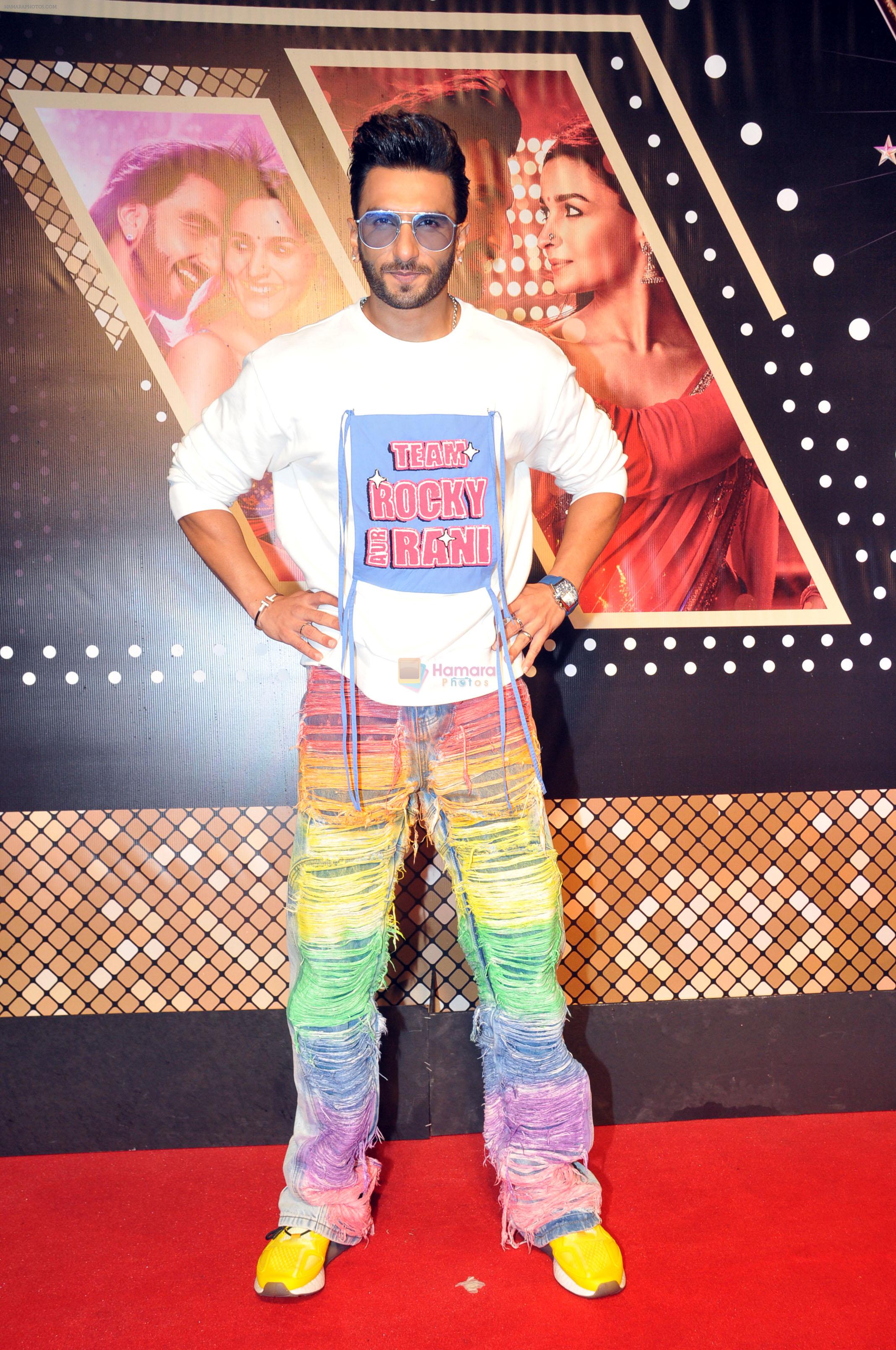 Ranveer Singh at the Premiere of Rocky Aur Rani Kii Prem Kahaani at PVR Juhu on 25 July 2023