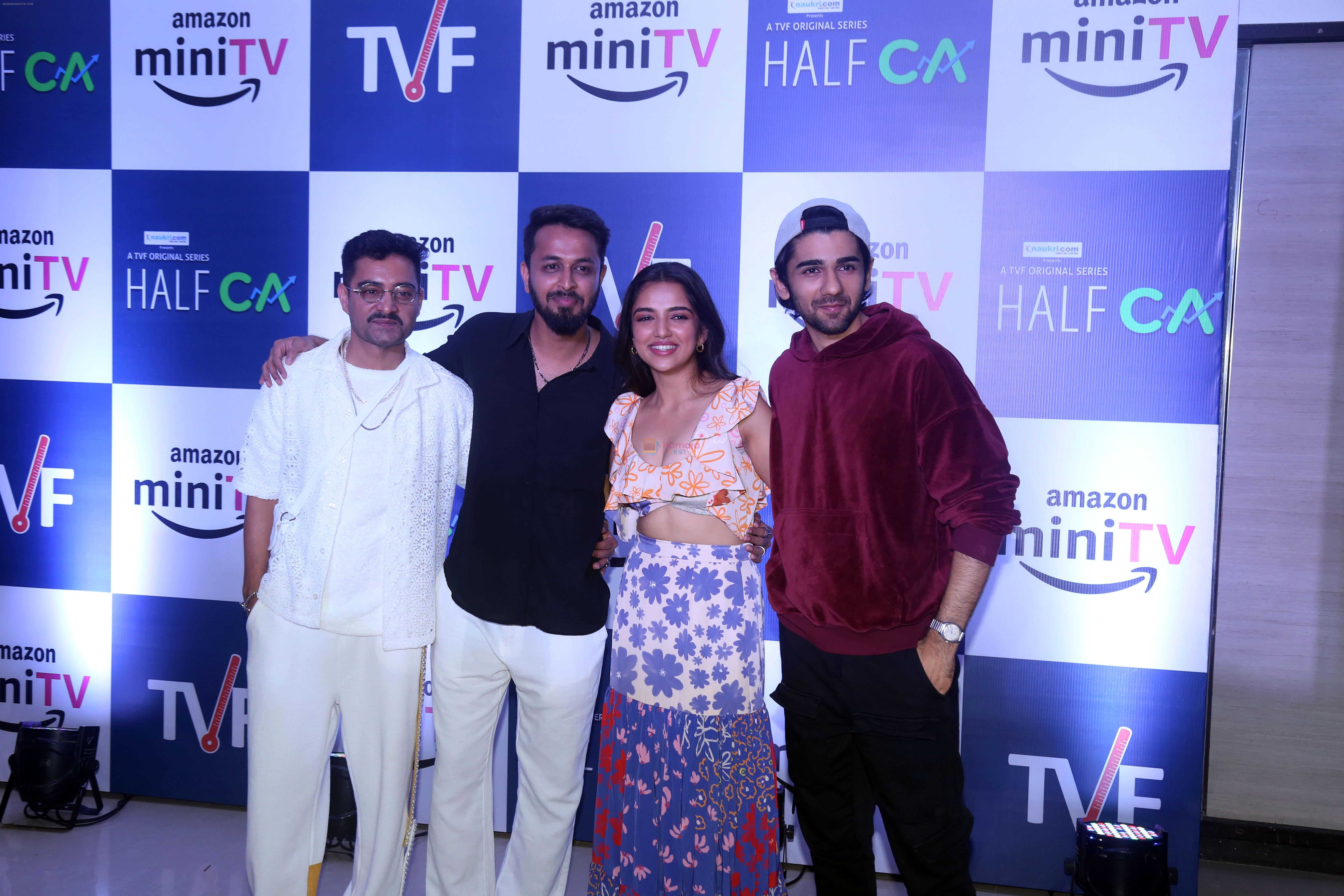 Ahsaas Channa, Guest, Pratish Mehta, Prit Kamani at the Half CA Series Premiere on 25 July 2023