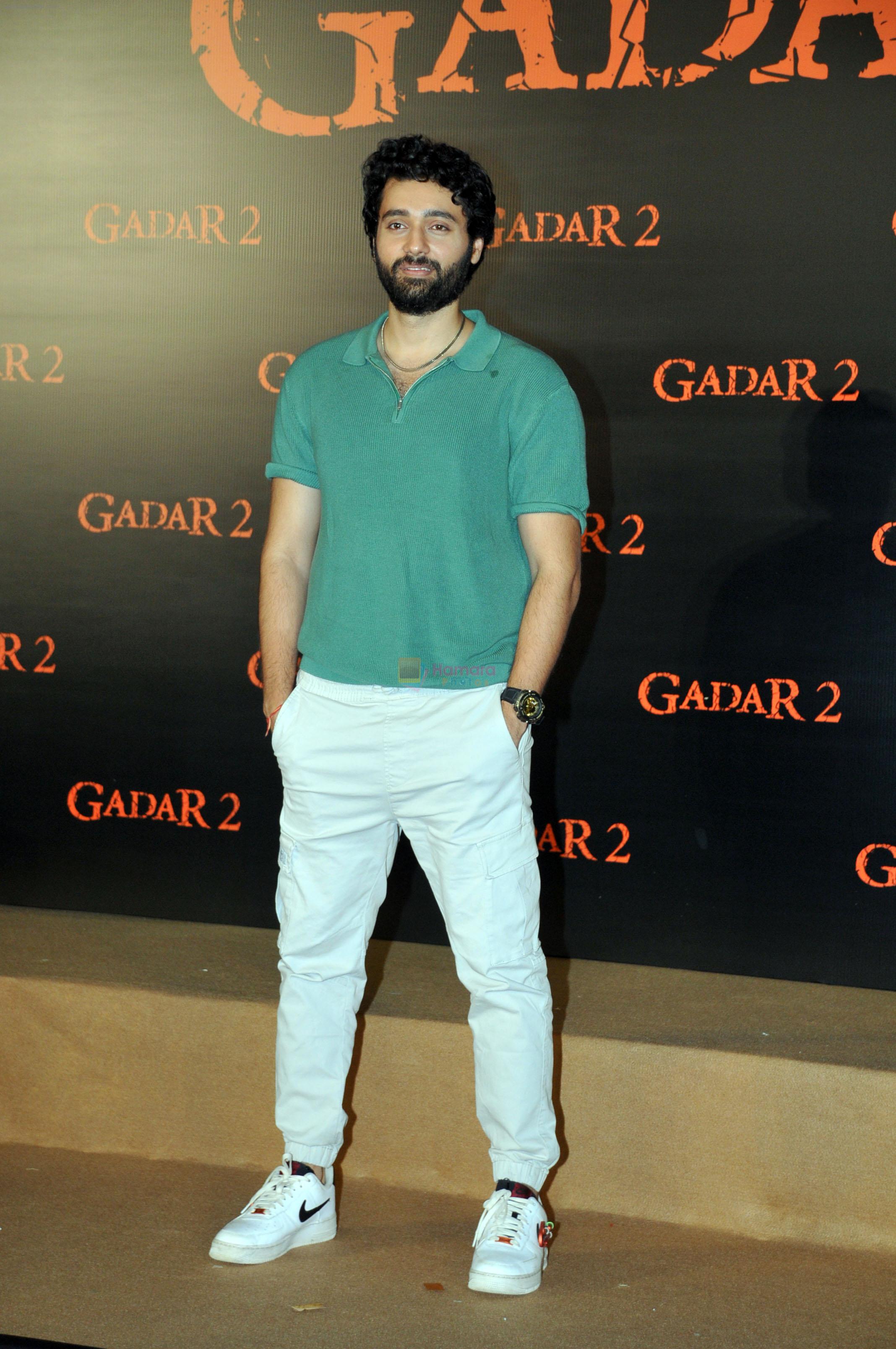 Utkarsh Sharma at the trailer launch of film Gadar 2 on 26 July 2023