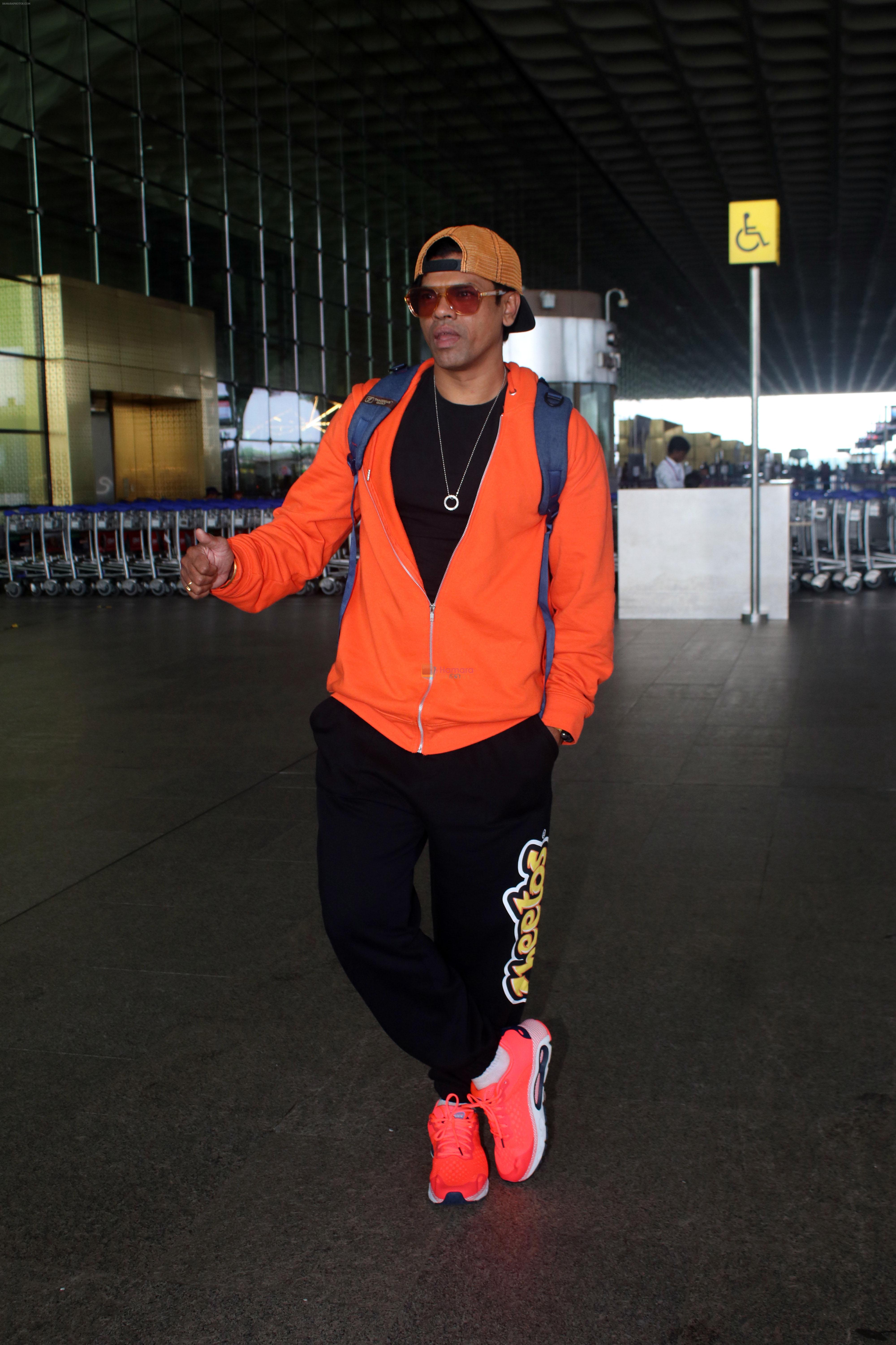 Siddarth Jadhav seen at the airport on 28 July 2023