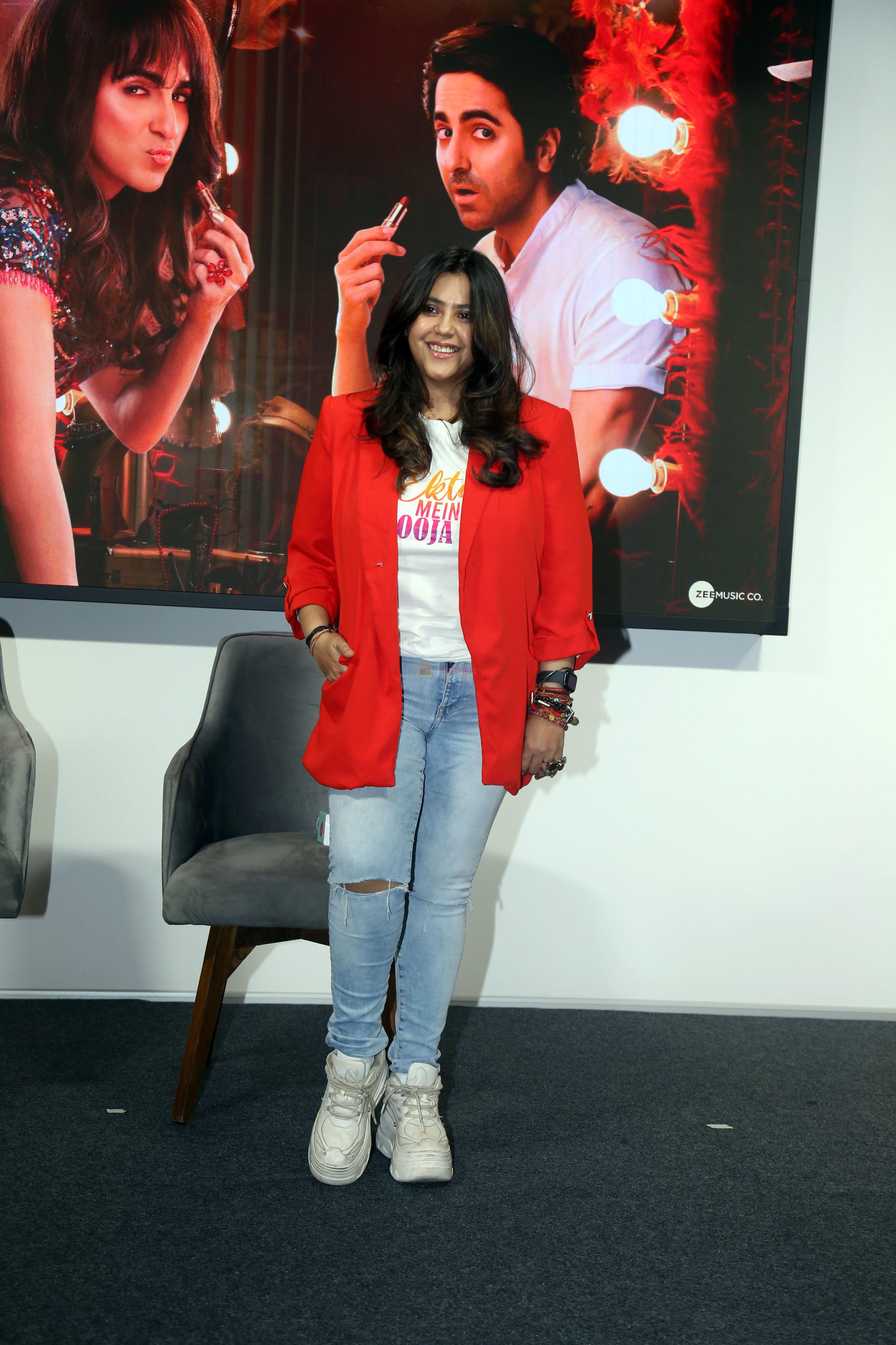 Ekta Kapoor at Dream Girl 2 Trailer Launch on 1 Aug 2023