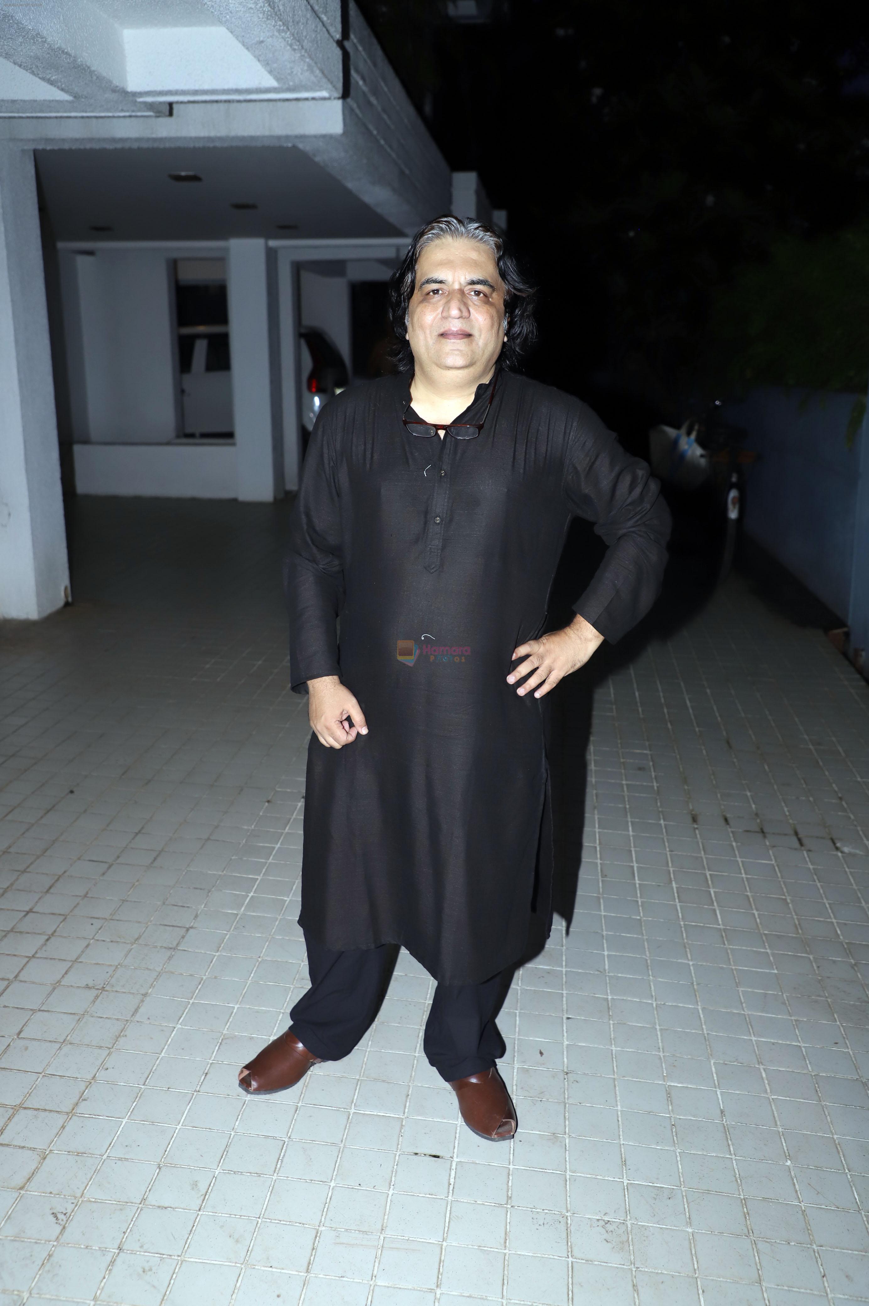 Swanand Kirkire at a Party hosted by Hansal Mehta at his residence on 4th August 2023