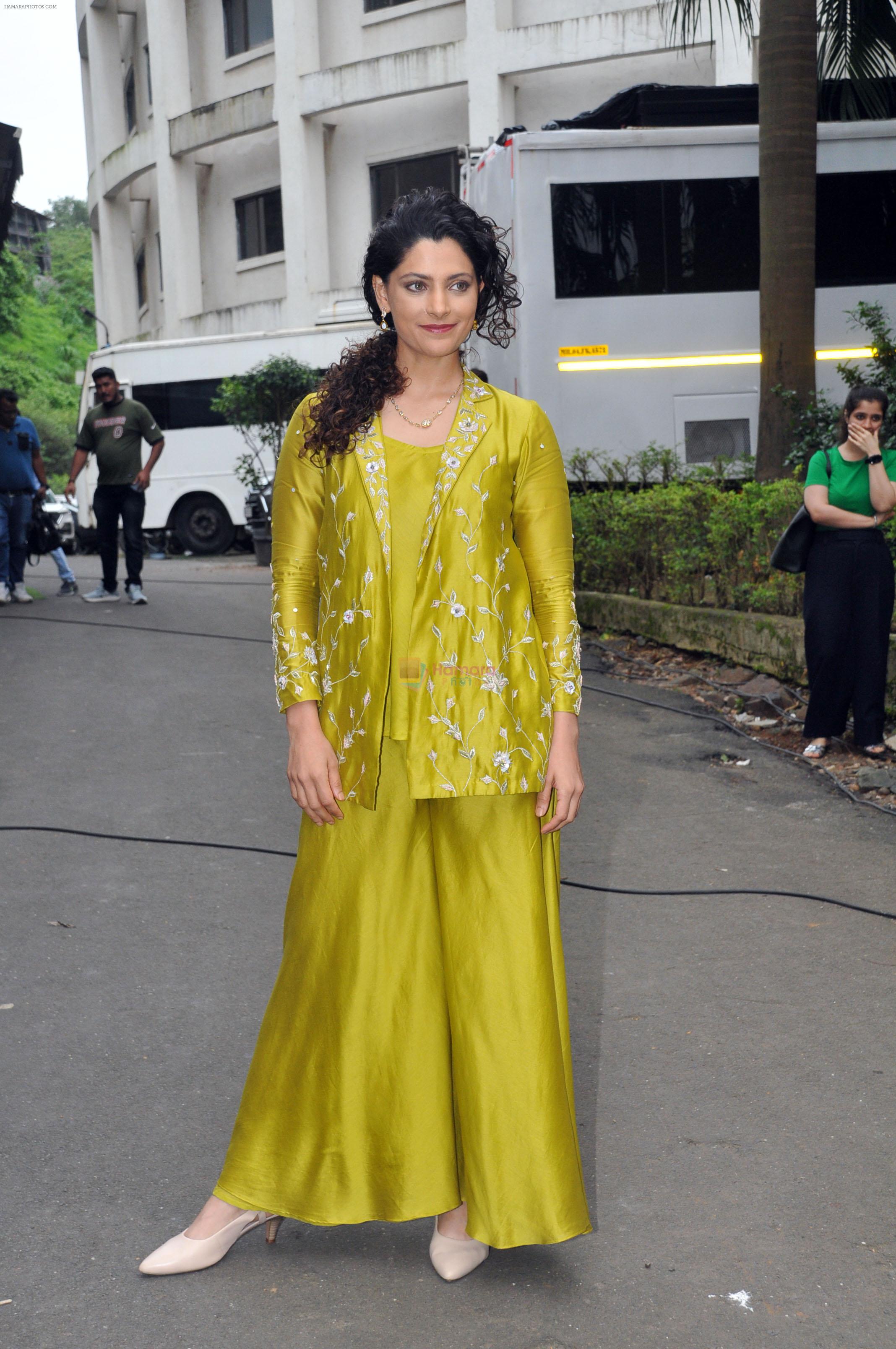 Saiyami Kher promote Ghoomer on the sets of India's Best Dancer 3 in Film City on 7th August 2023
