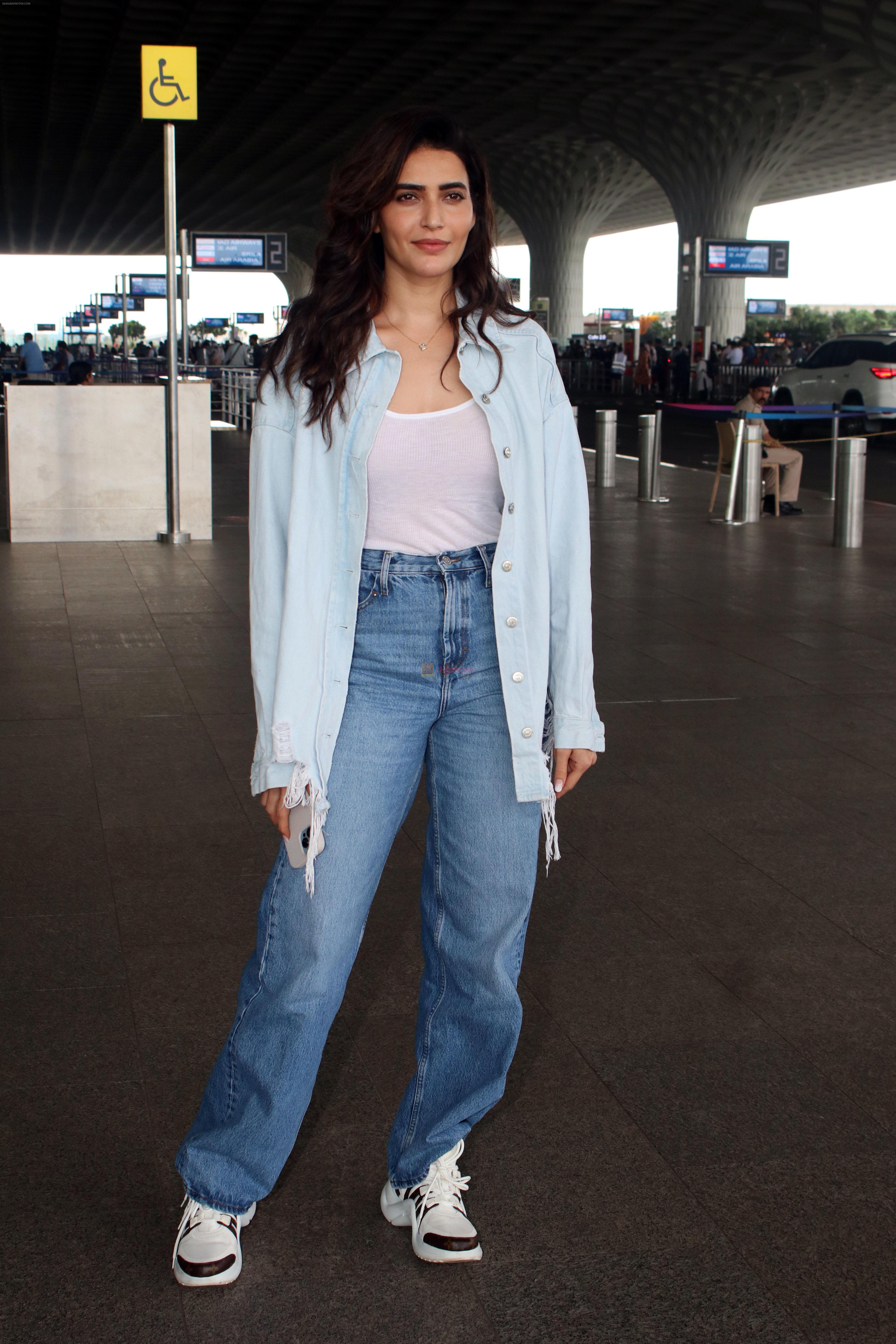 Karishma Tanna seen at the airport on 7th August 2023