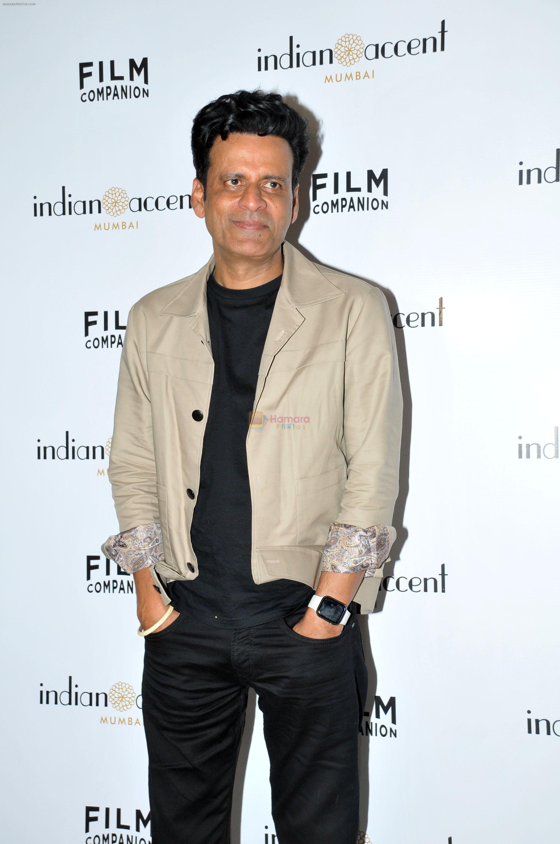 Manoj Bajpayee on the Red Carpet of Indian Accent on 9th August 2023