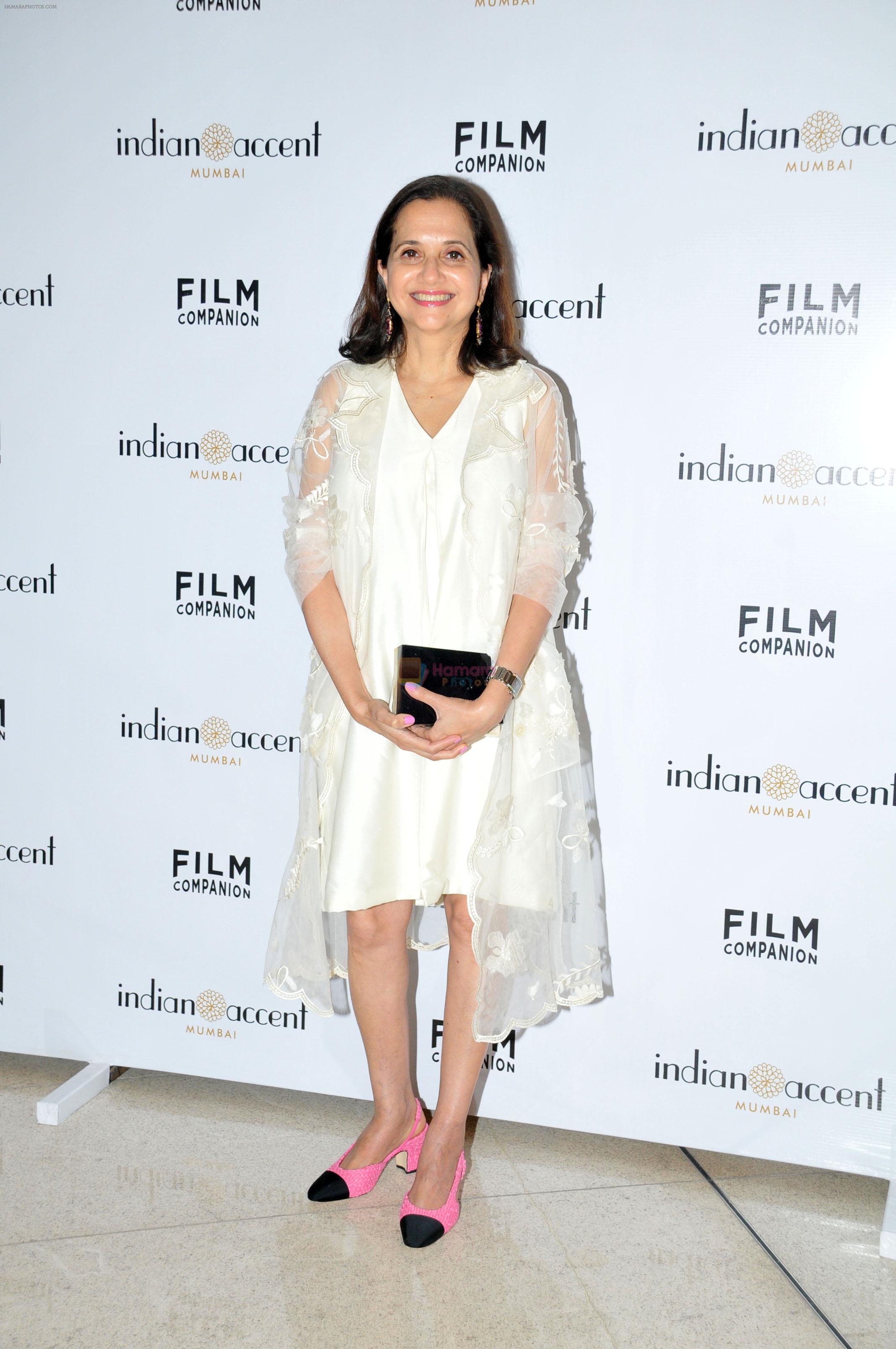 Anupama Chopra on the Red Carpet of Indian Accent on 9th August 2023