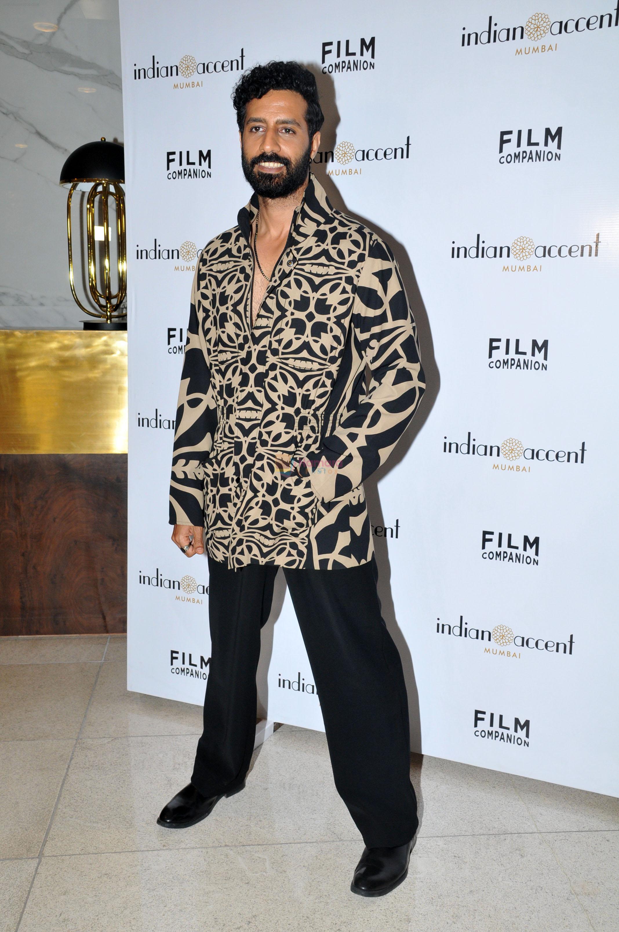 Bhuvan Arora on the Red Carpet of Indian Accent on 9th August 2023
