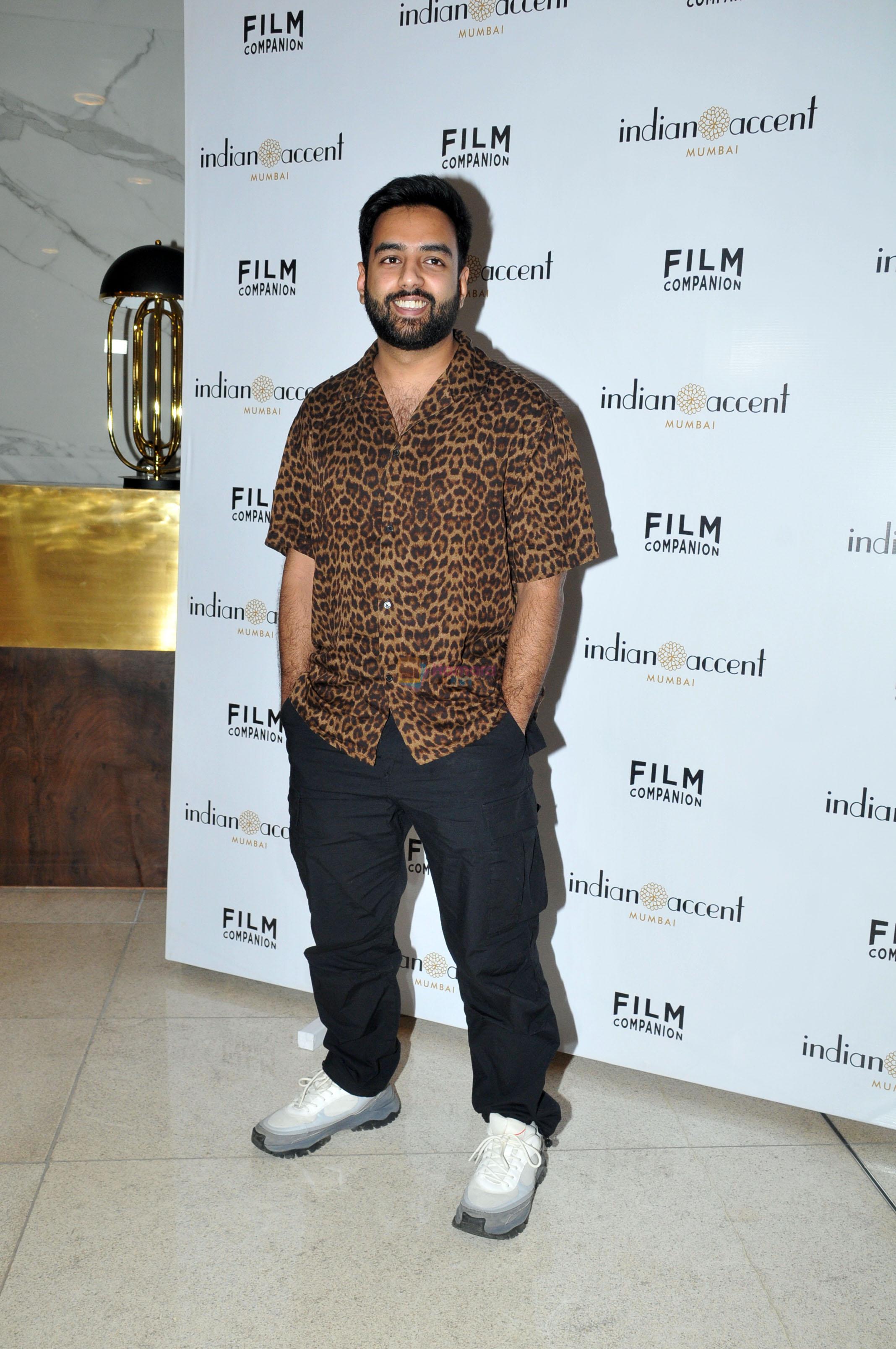 Yashraj Mukhate on the Red Carpet of Indian Accent on 9th August 2023