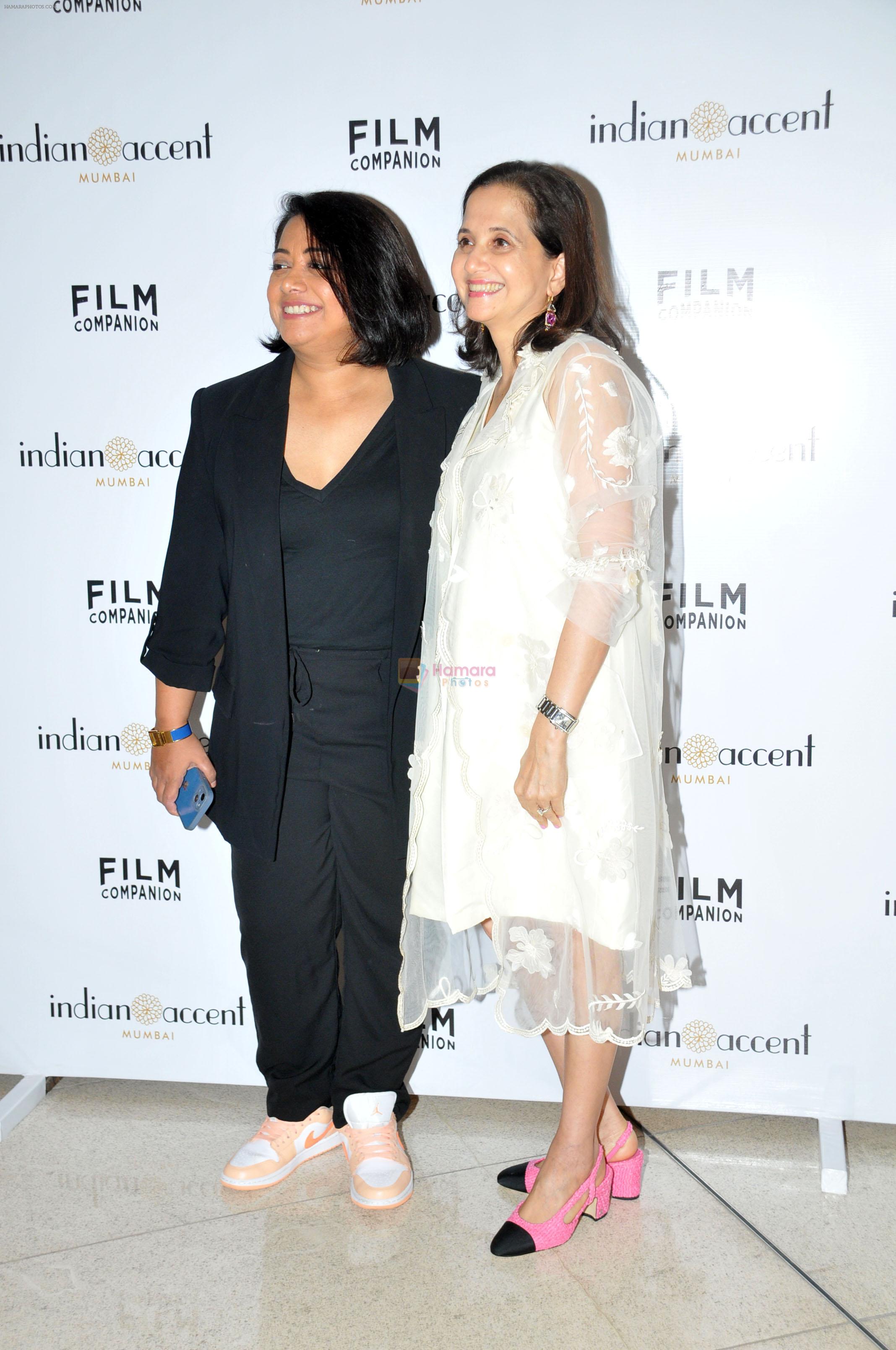 Anupama Chopra, Faye D'souza on the Red Carpet of Indian Accent on 9th August 2023