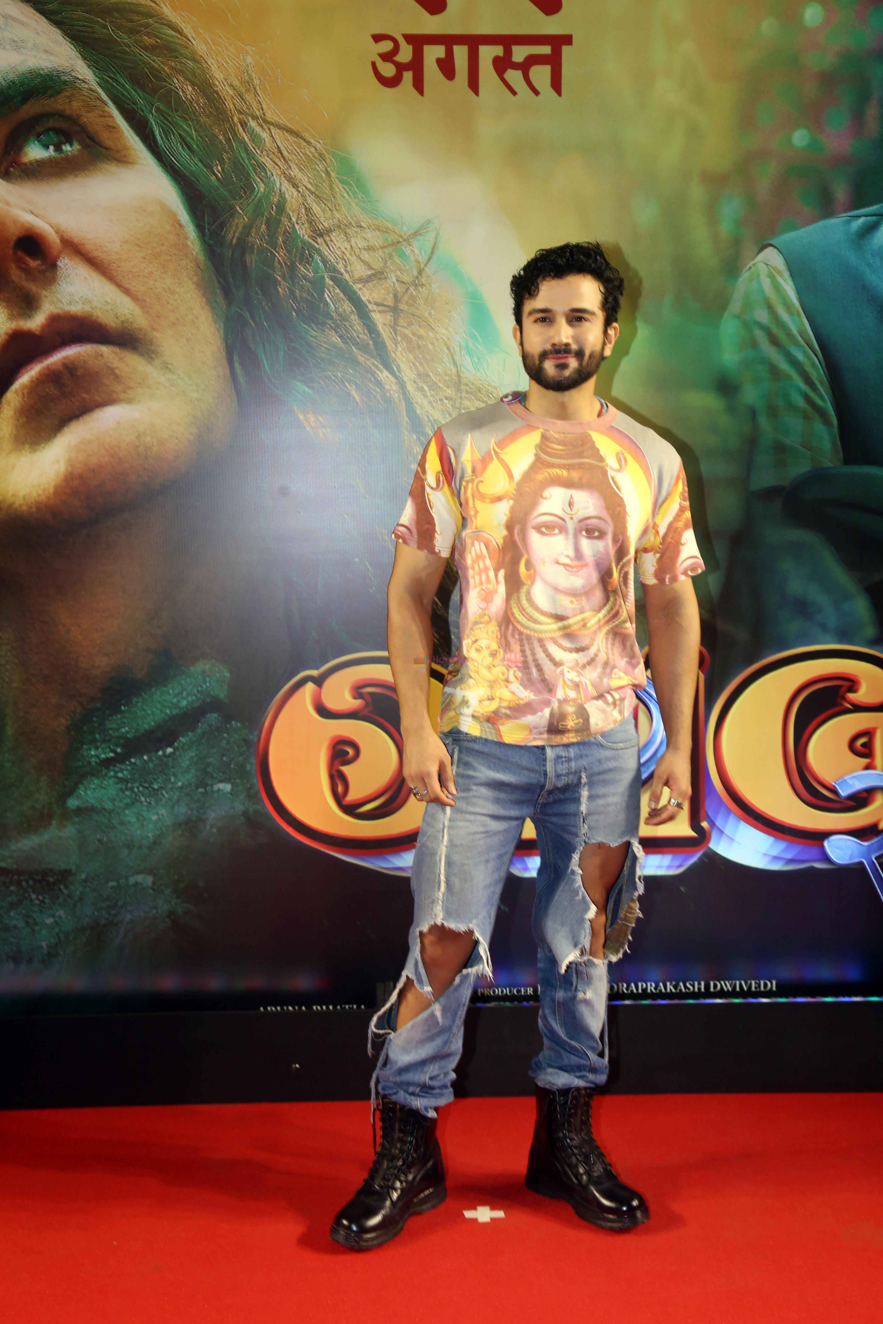 Sahil Salathia at the premiere of movie OMG 2 on 10th August 2023