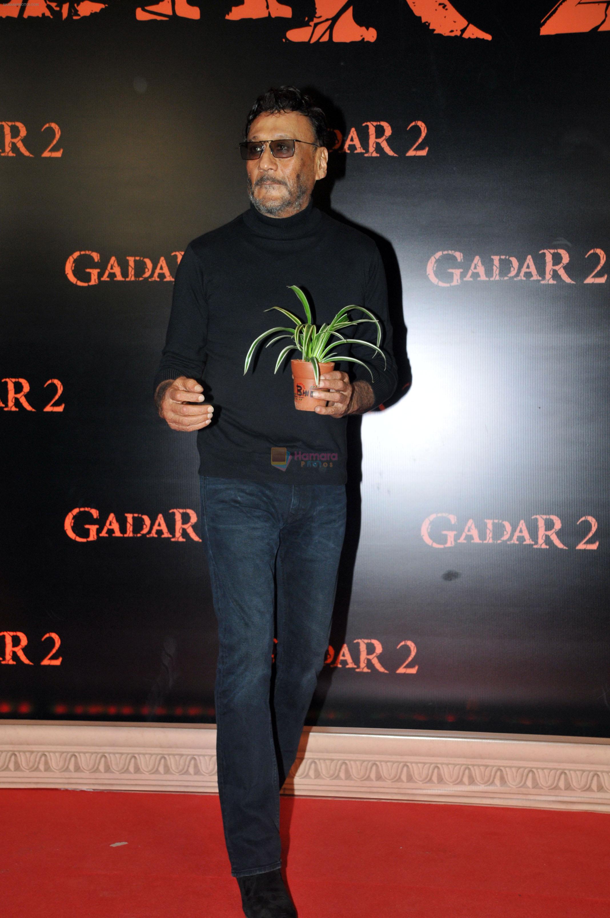 Jackie Shroff at the Grand Premiere of Film Gadar 2 on 11th August 2023