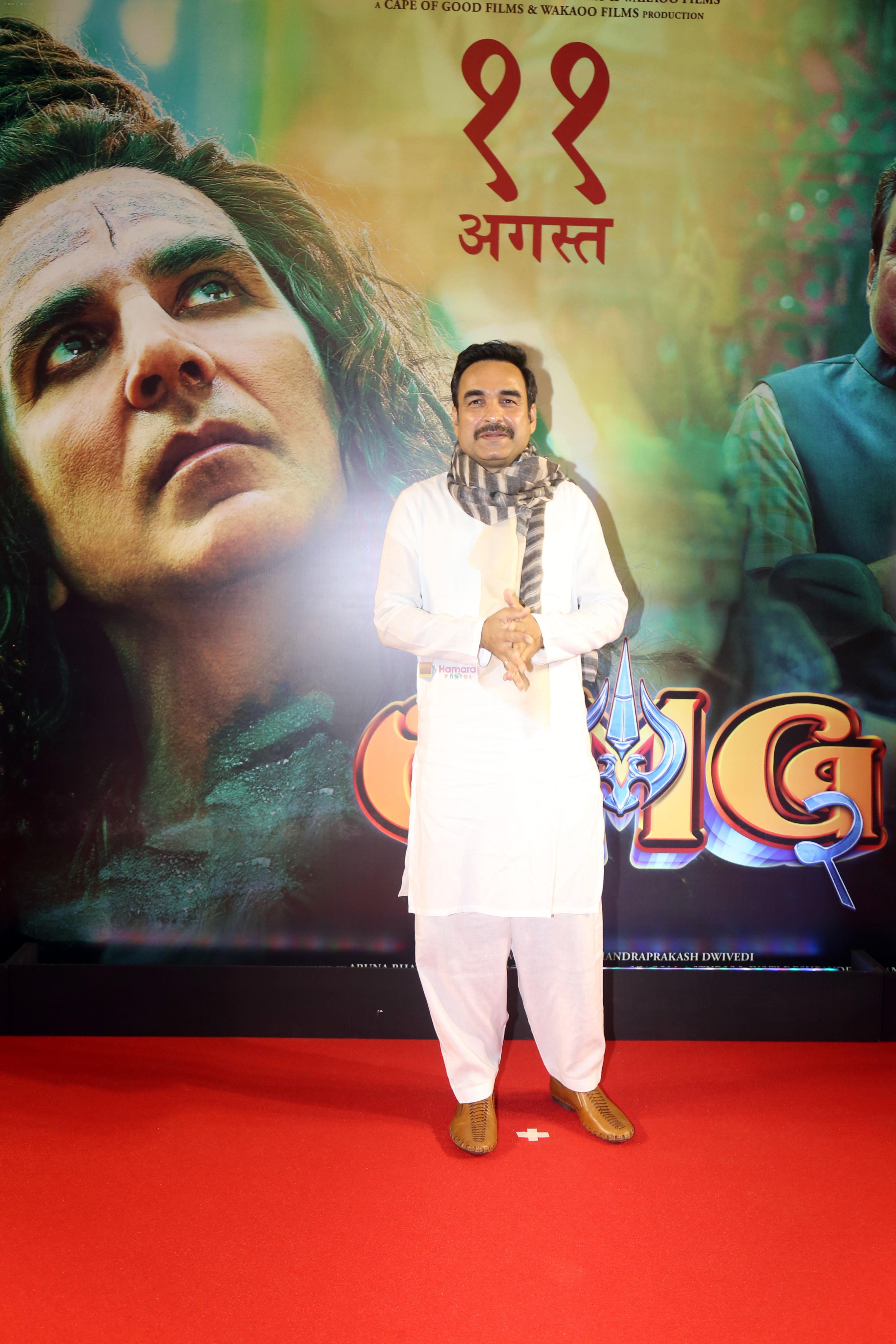 Pankaj Tripathi at the premiere of movie OMG 2 on 10th August 2023