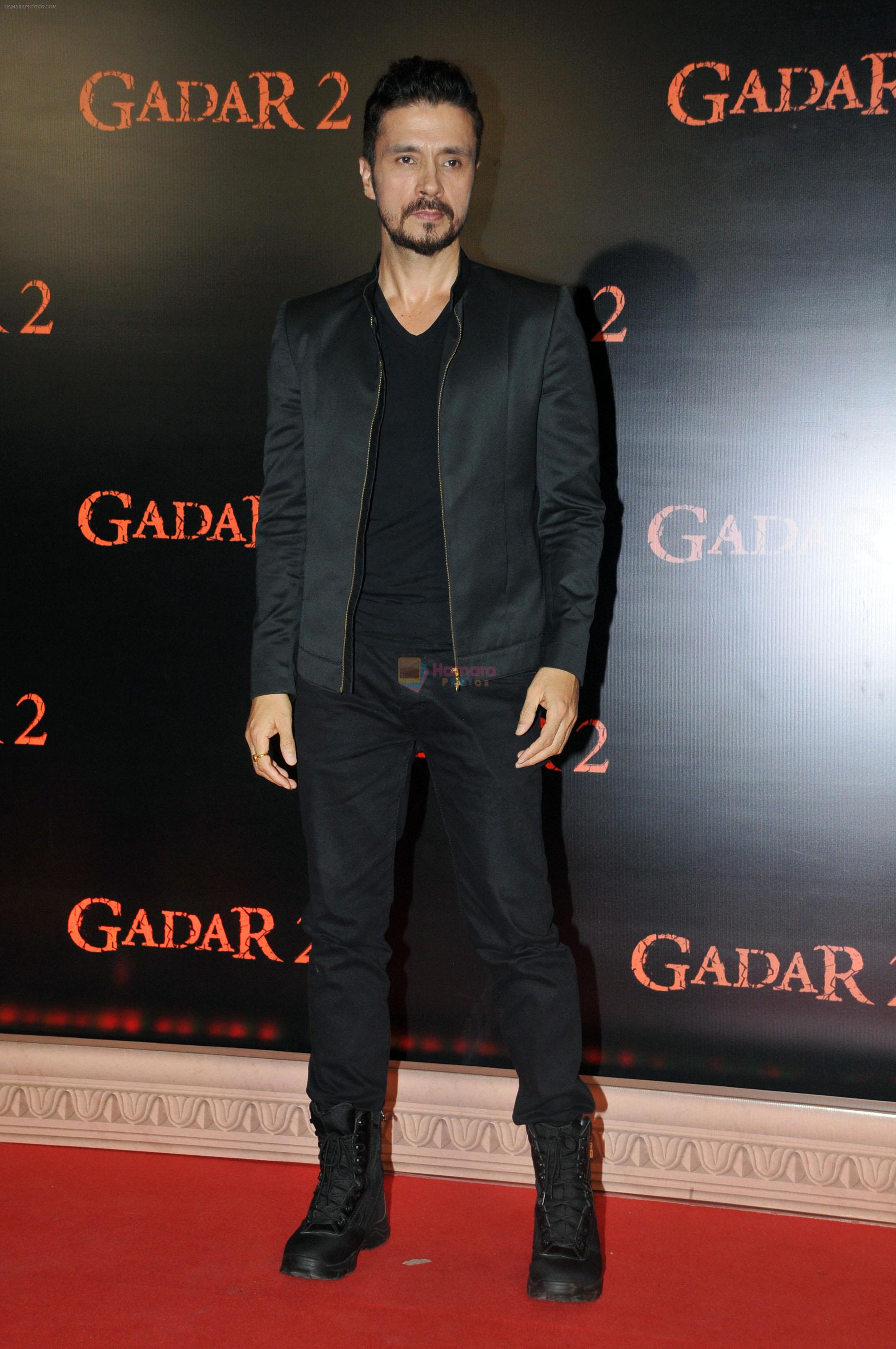 Darshan Kumar at the Grand Premiere of Film Gadar 2 on 11th August 2023