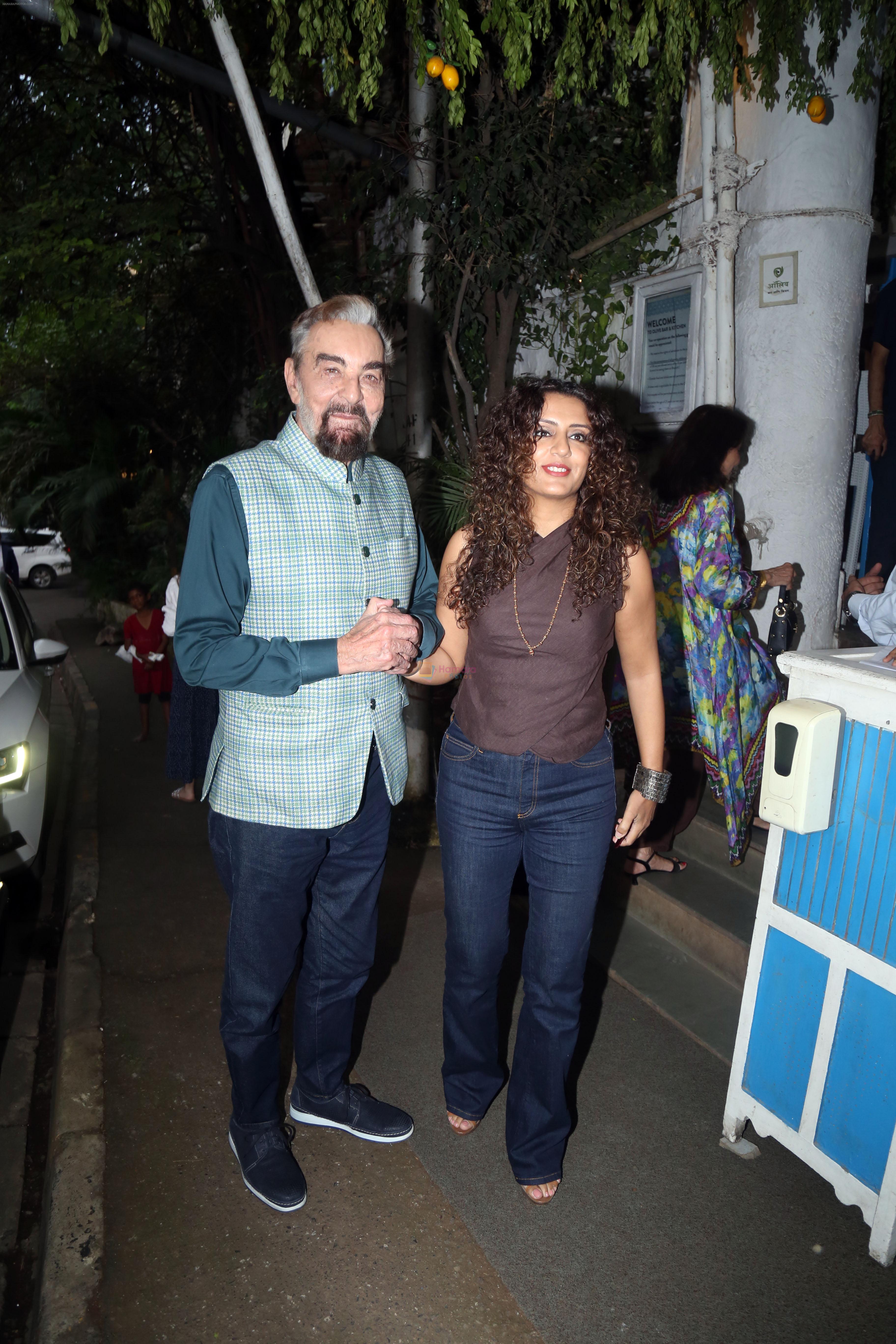Kabir Bedi, Parveen Dusanj at The Grand Launch of Clearly Invisible In Paris By Koel Purie Rinchet on 11th August 2023