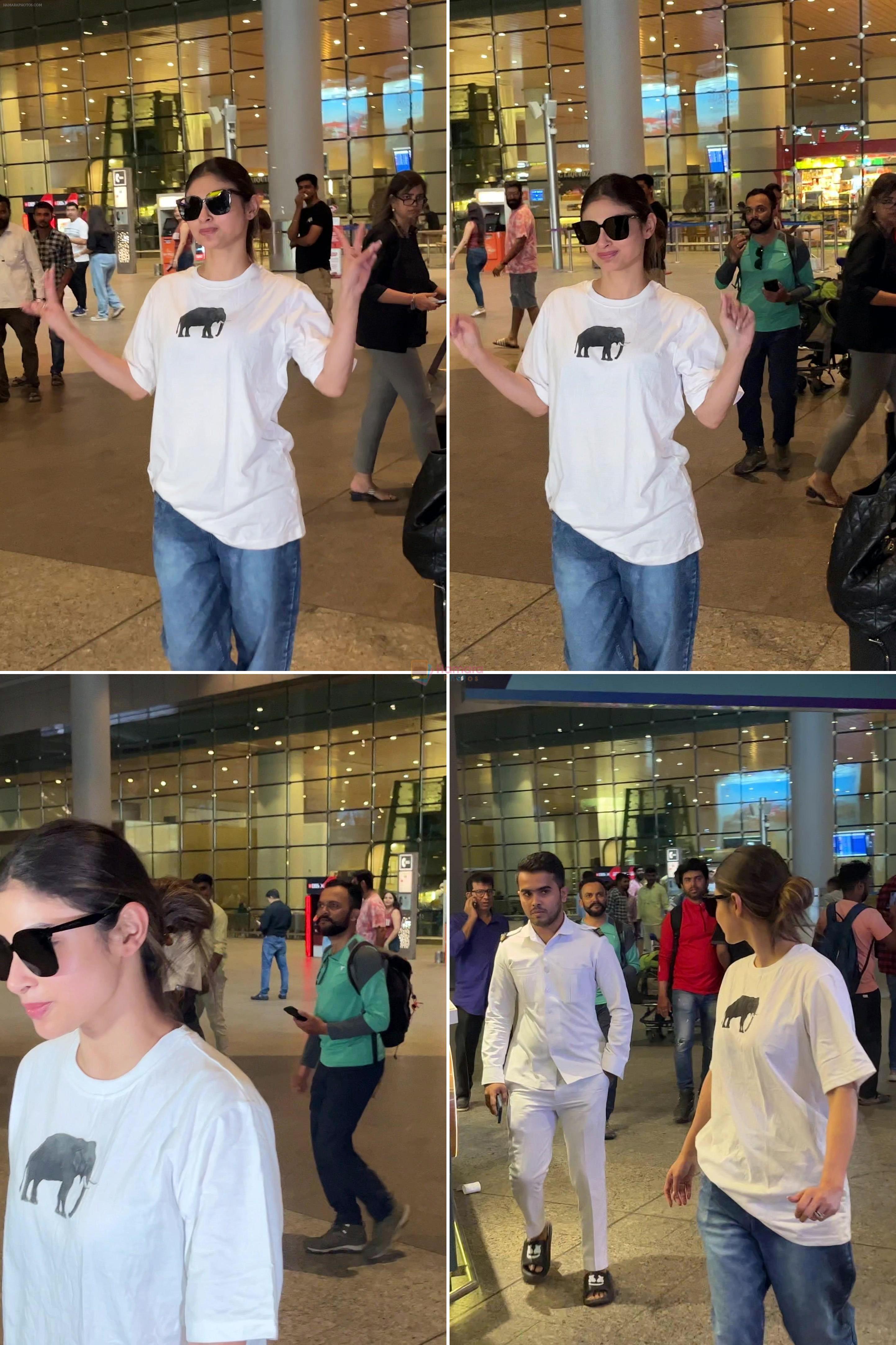 Mouni Roy Spotted At Airport Arrival on 13th August 2023