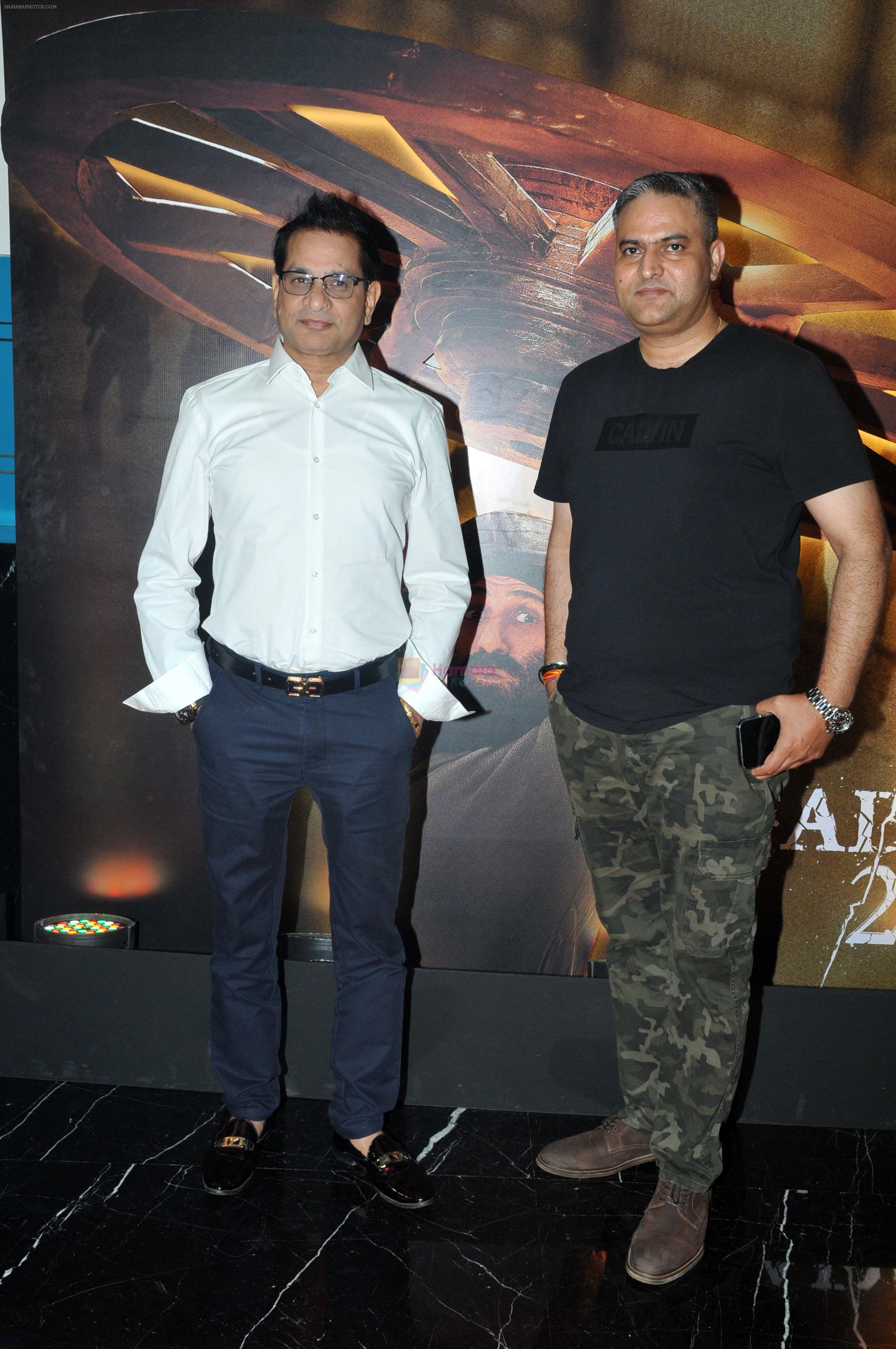 Vikas Chaudhary, Vinod Bachchan at the Success Party of film Gadar 2 at JW Marriott in Juhu on 14th August 2023