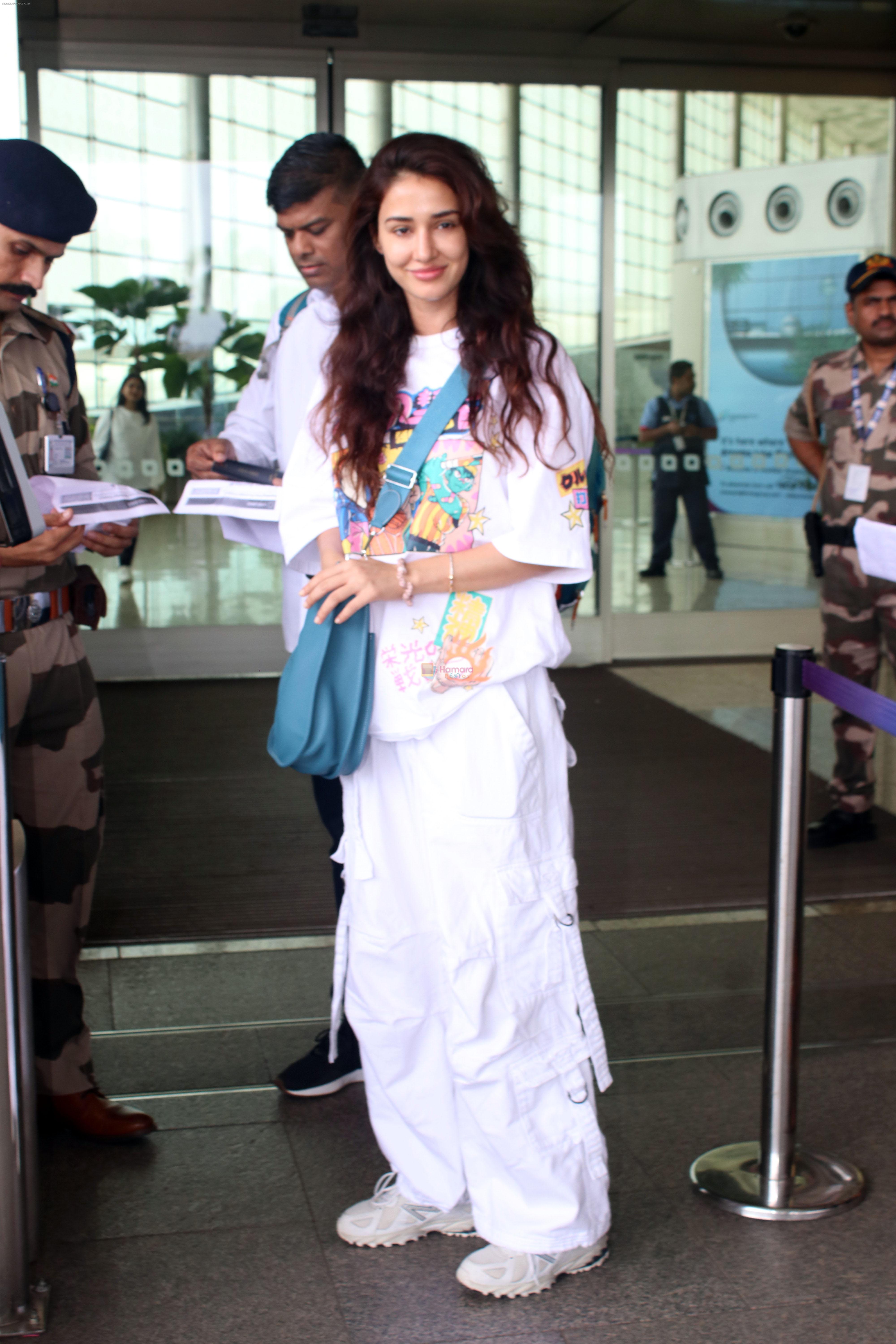Disha Patani spotted at airport departure on 15th August 2023