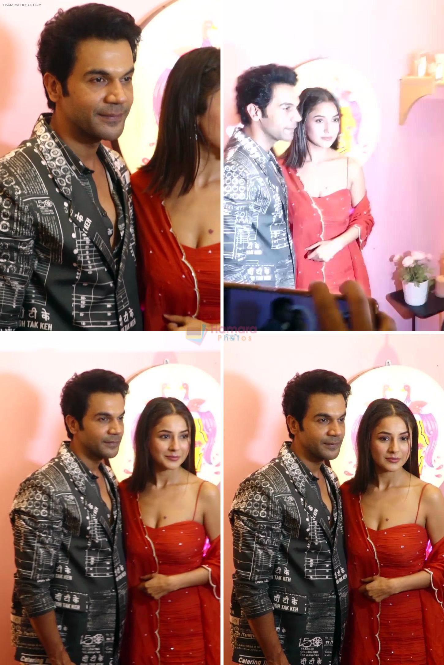 Rajkummar Rao and Shehnaaz Kaur Gill Spotted At Desi Vibes For promotion of Guns and Gulaabs on 15th August 2023
