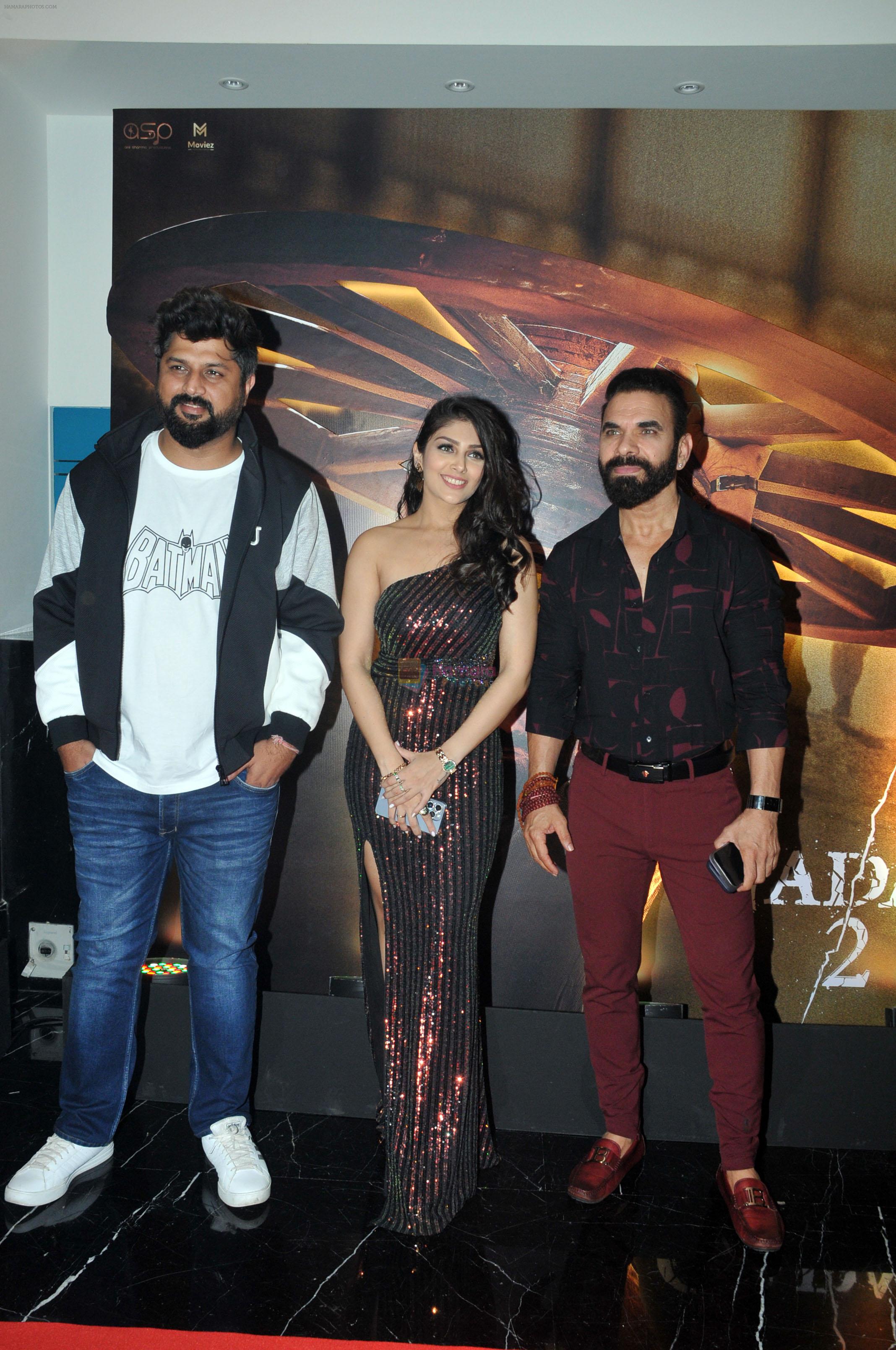 Ishita Chauhan, Rohit Choudhary at the Success Party of film Gadar 2 at JW Marriott in Juhu on 14th August 2023