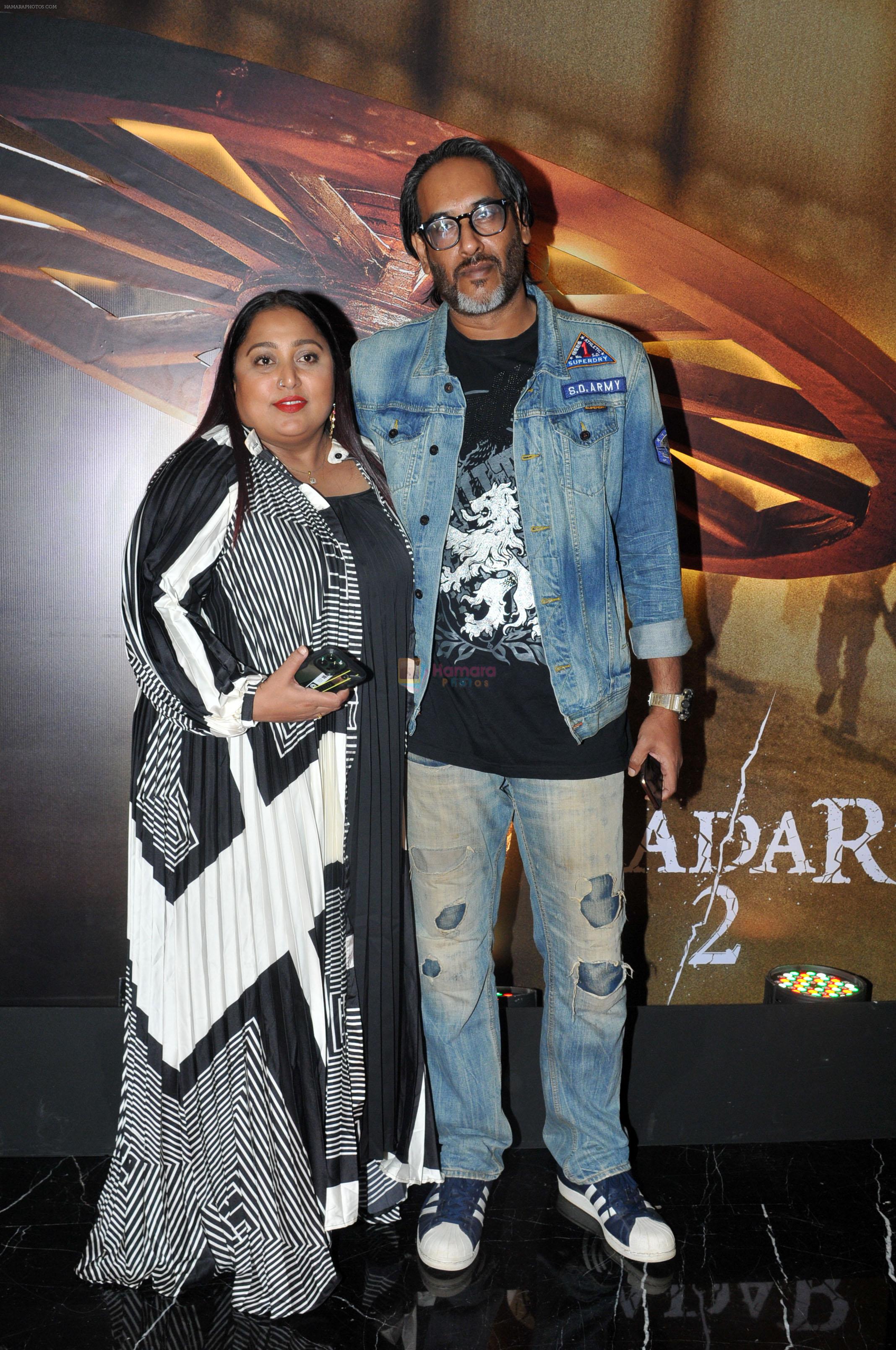 Javed Ahmed Ansari, Shabina Khan at the Success Party of film Gadar 2 at JW Marriott in Juhu on 14th August 2023