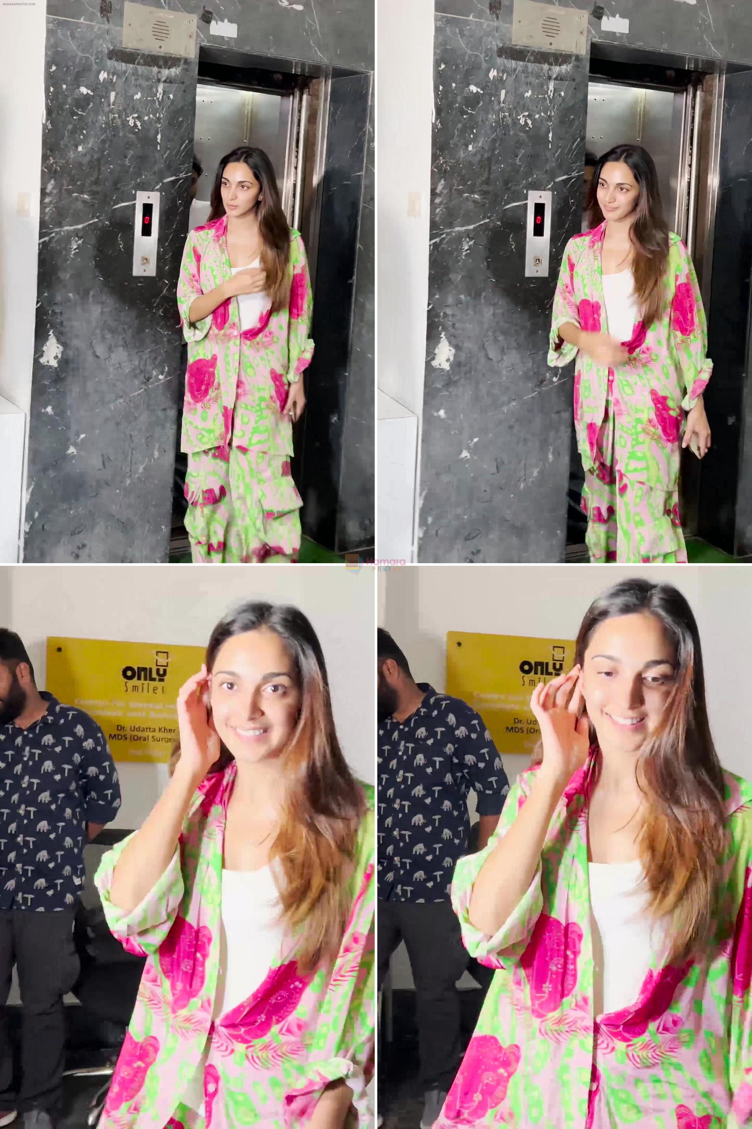 Kiara Advani spotted at Bandra on 16th August 2023