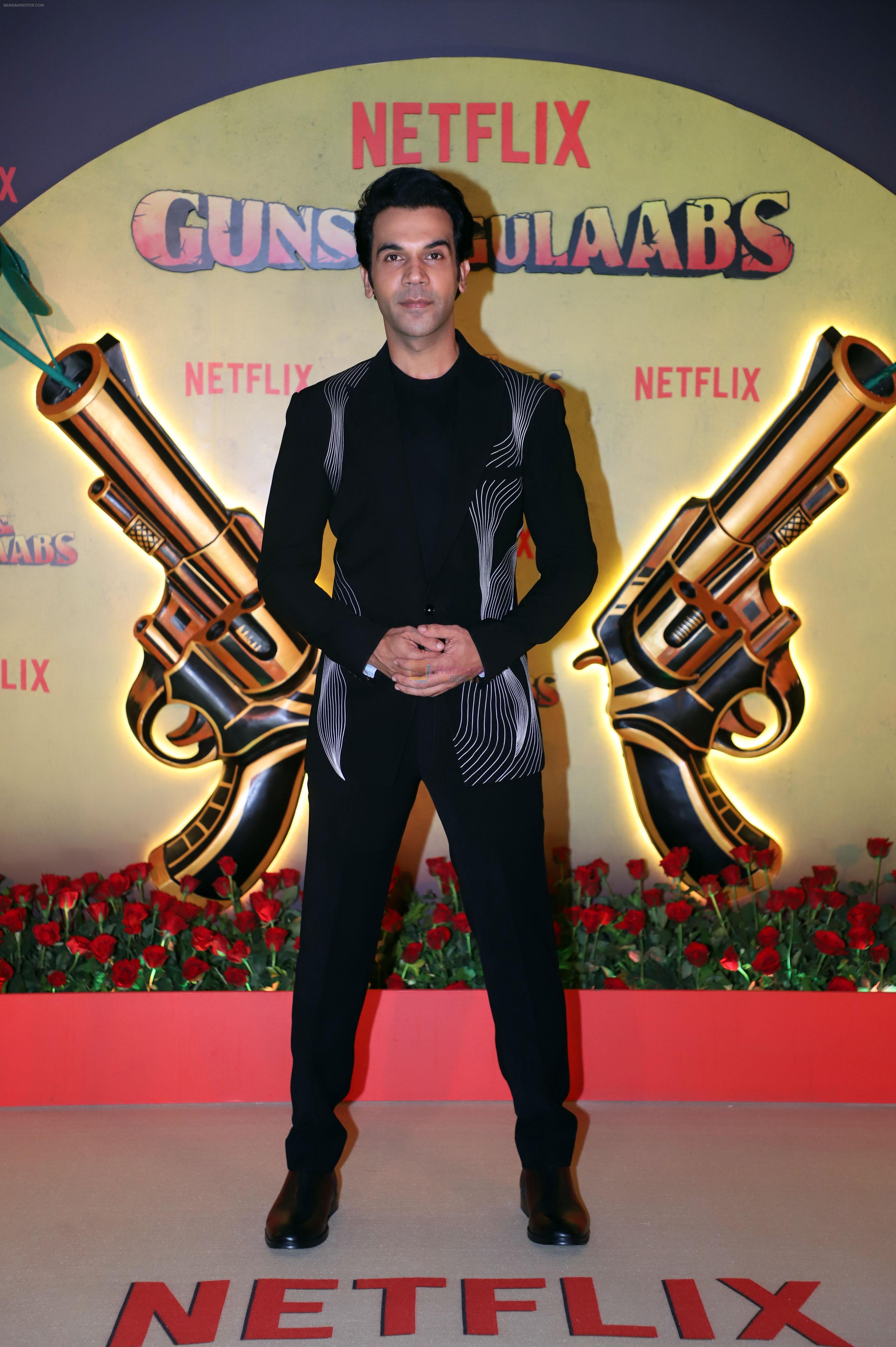 Rajkummar Rao at the premiere of Netflix Web Series Guns and Gulaabs on 16th August 2023